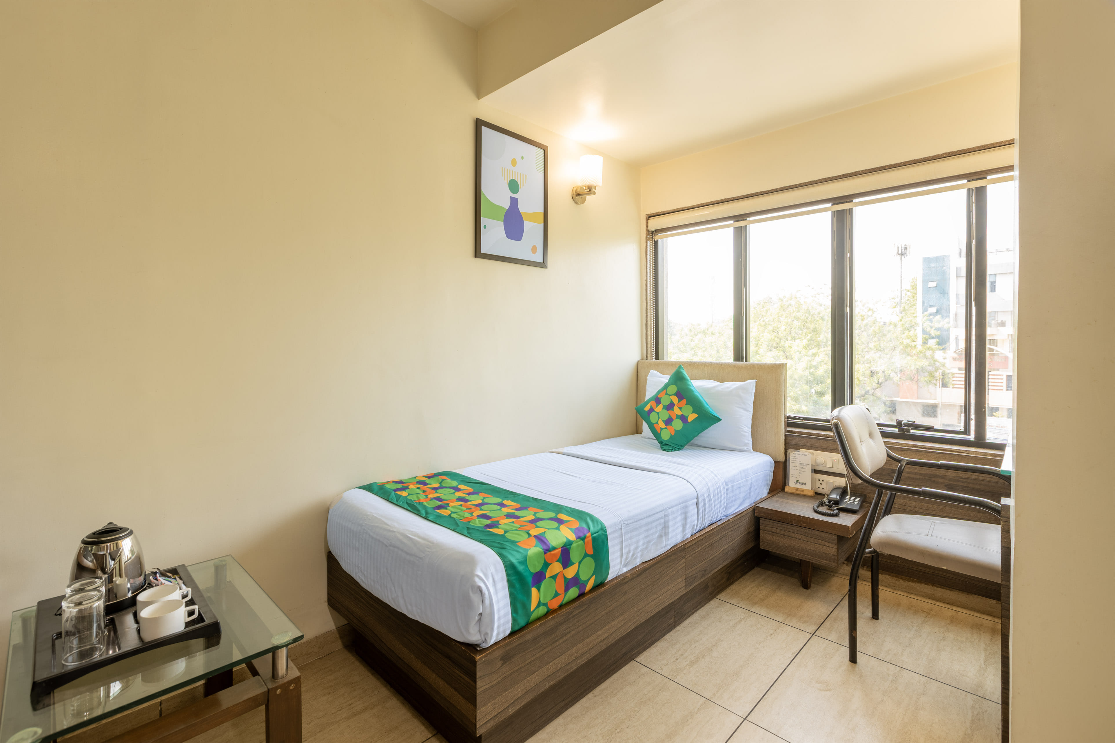 Solo room in Treebo Aaram Orchard in undefined. Solo