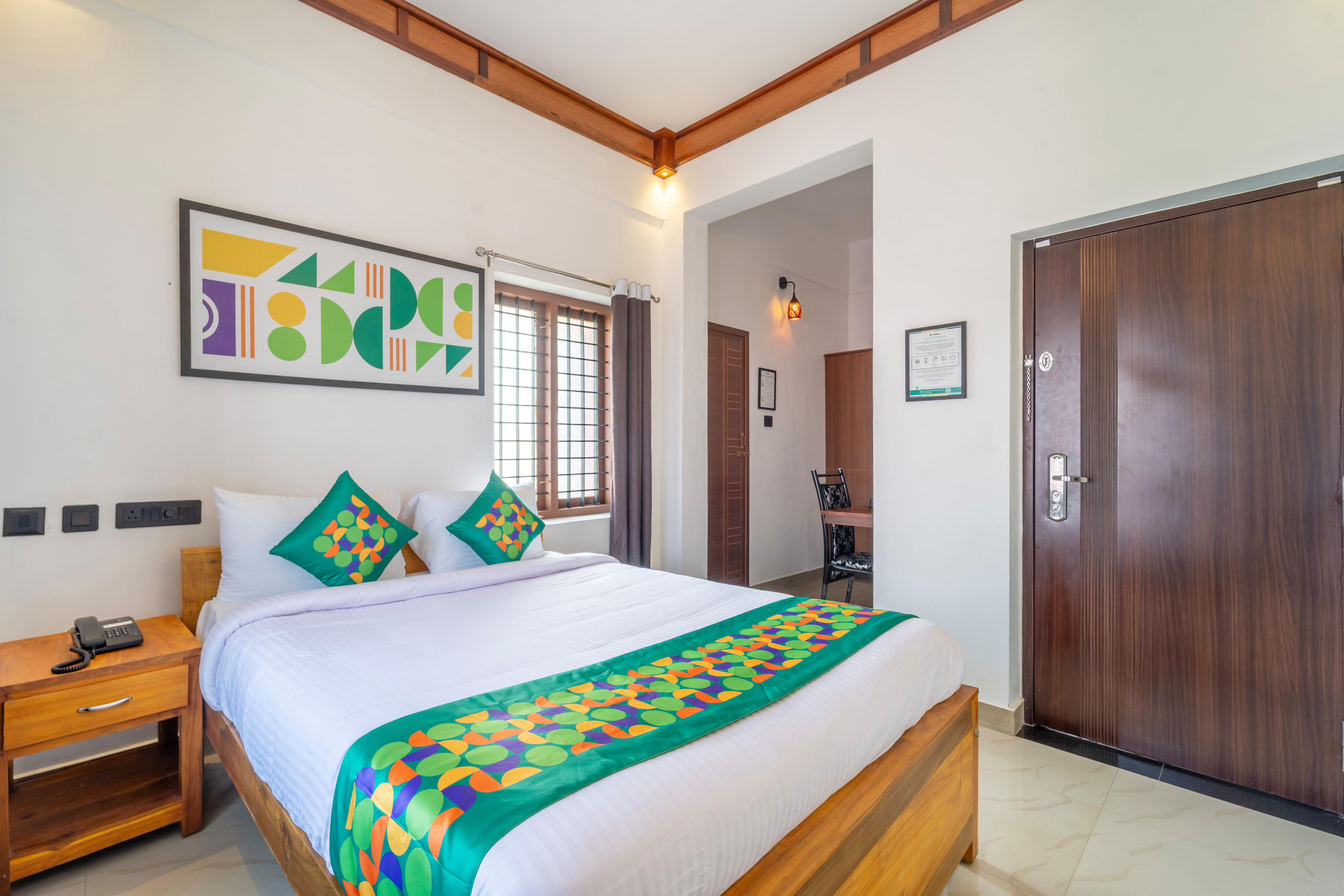 Standard room in Treebo Ananthapuram by Pragathi Near Trivandrum Airport Chackai in undefined. 