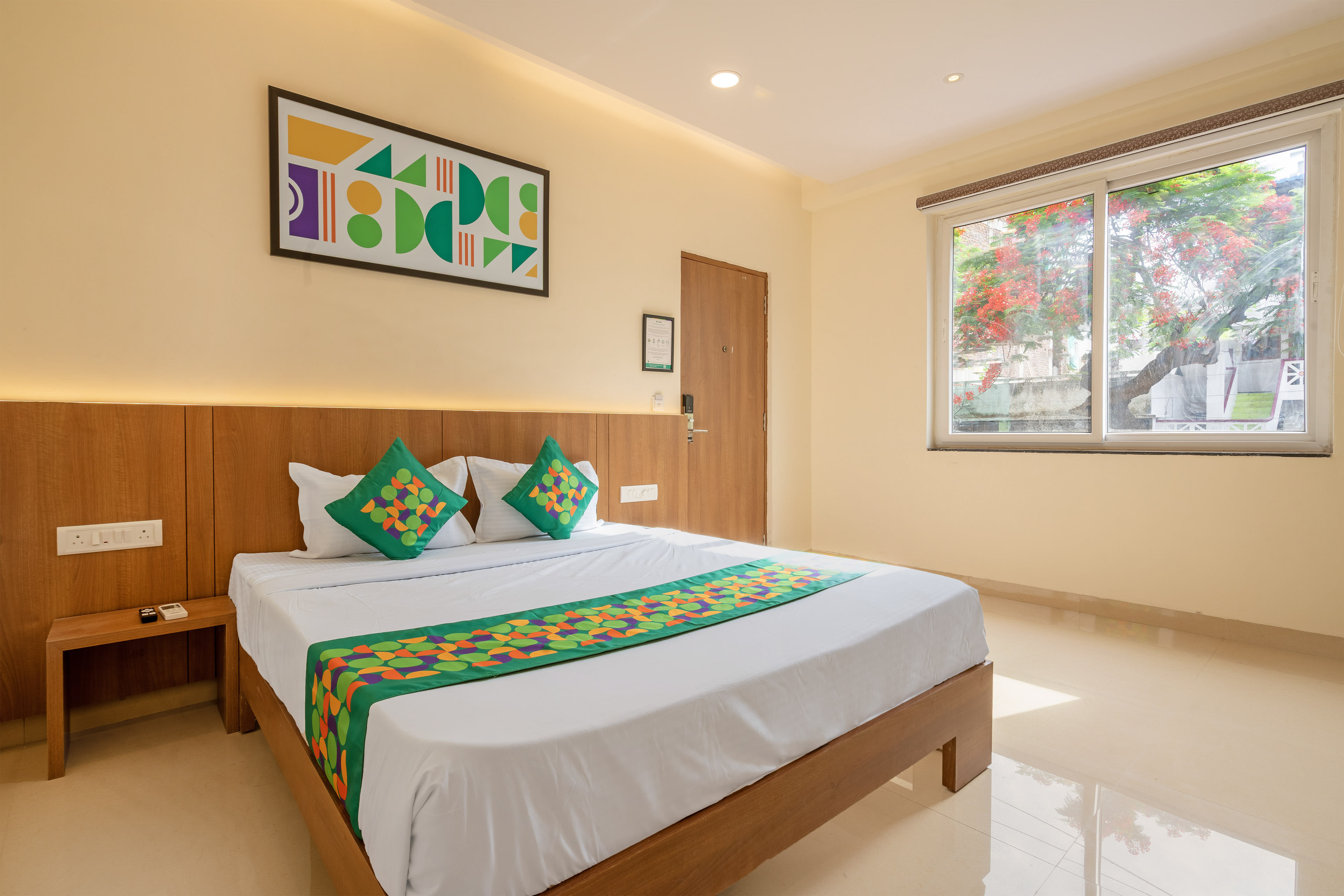 Deluxe room in Treebo Arastu Elite Inn, Lakdikapul near Nampally Station in undefined. 