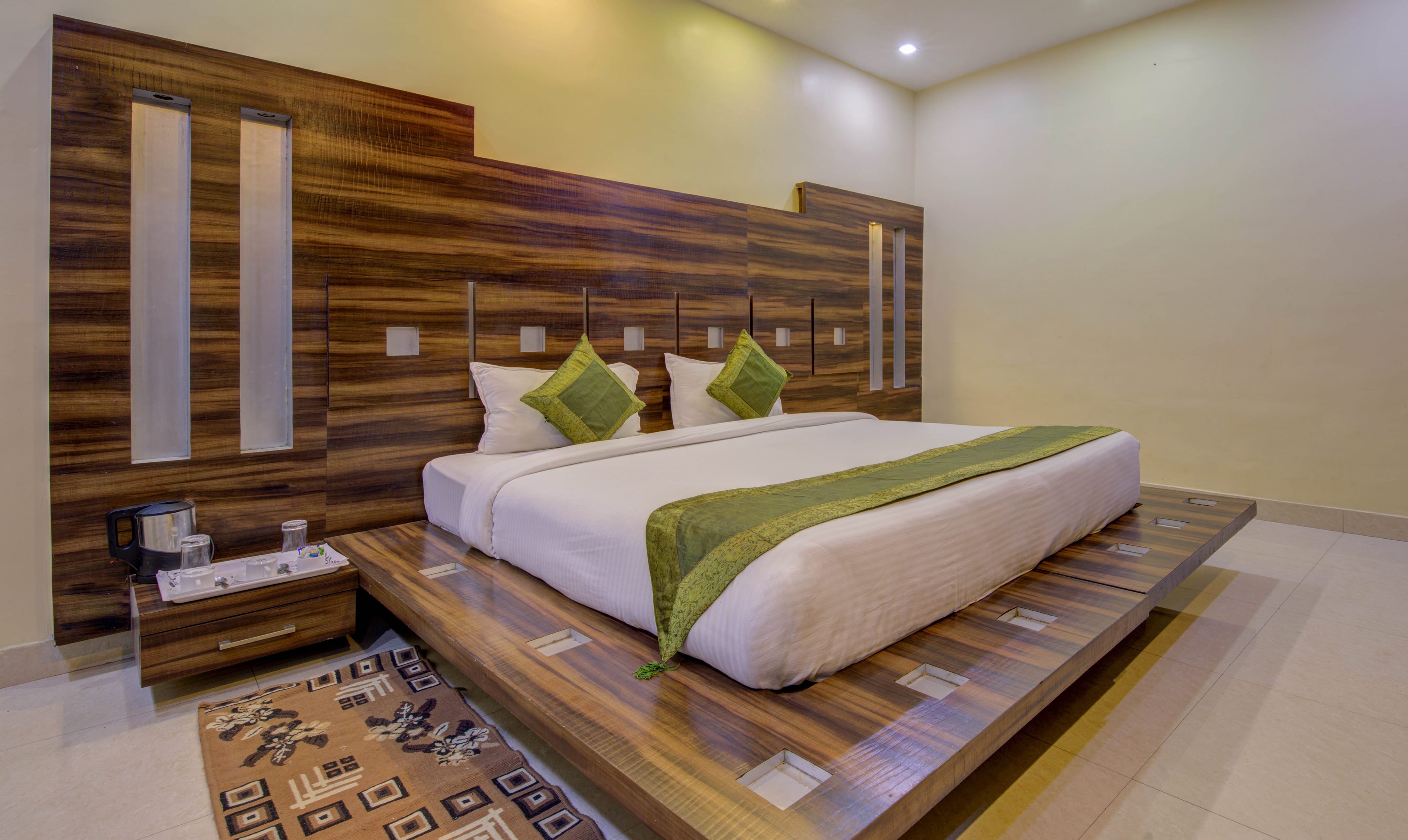 Deluxe room in Treebo Archie Regency in undefined. Deluxe