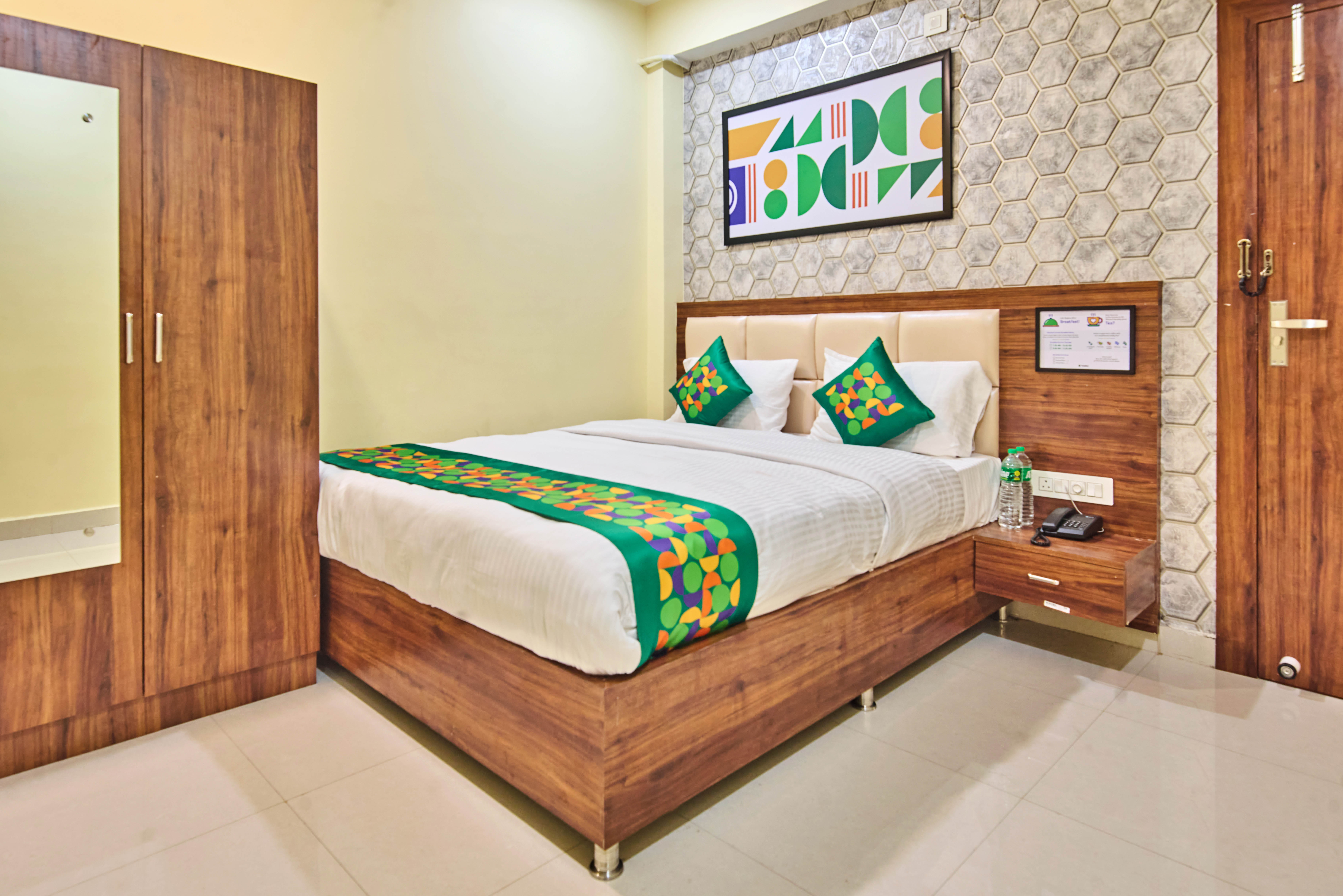 Standard room in Treebo Babu Shivaansh Residency in undefined. 