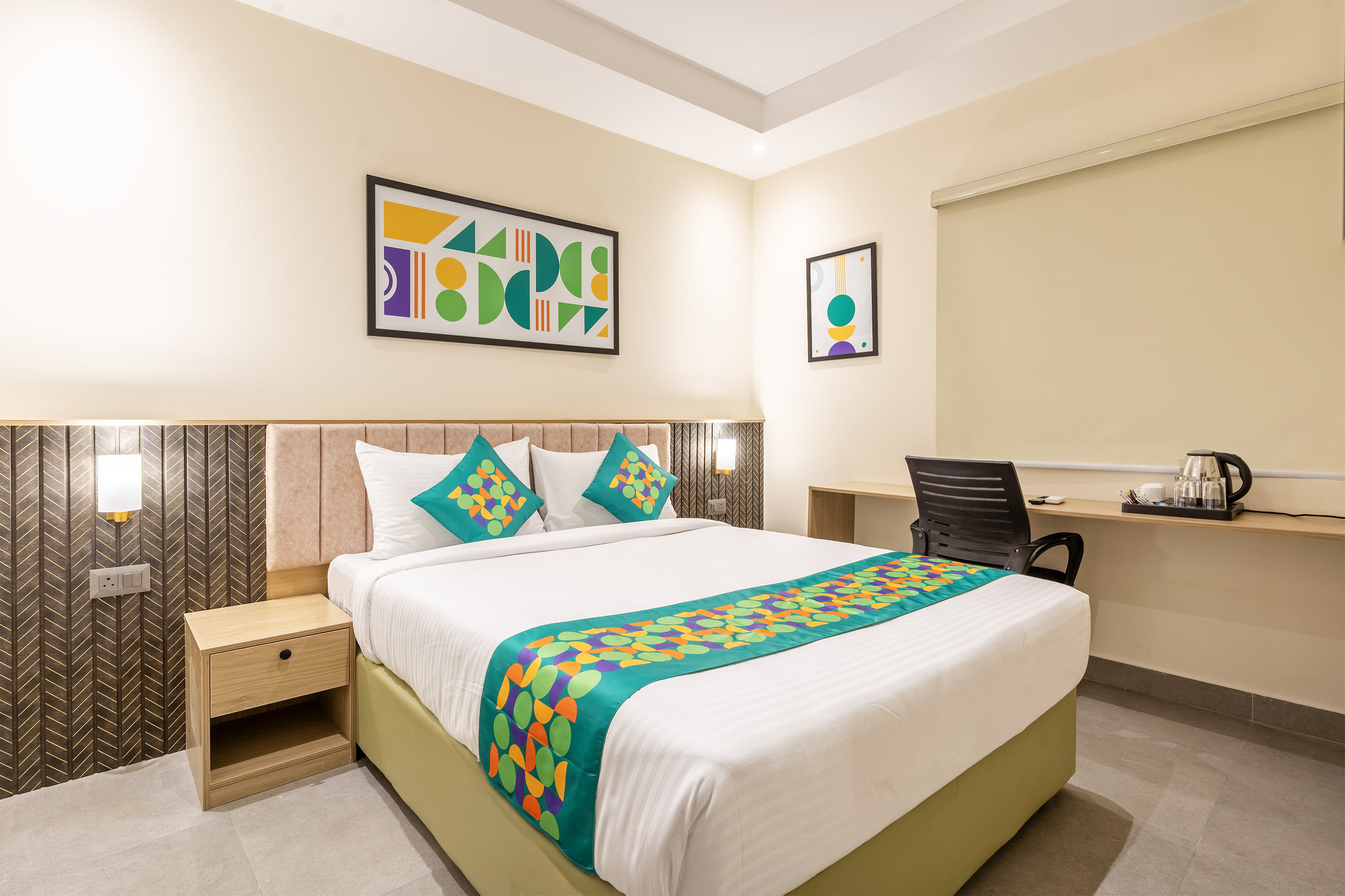 Standard room in Treebo Blu Orchid Vista, Indiranagar - Near Bagmane Tech Park in undefined. 