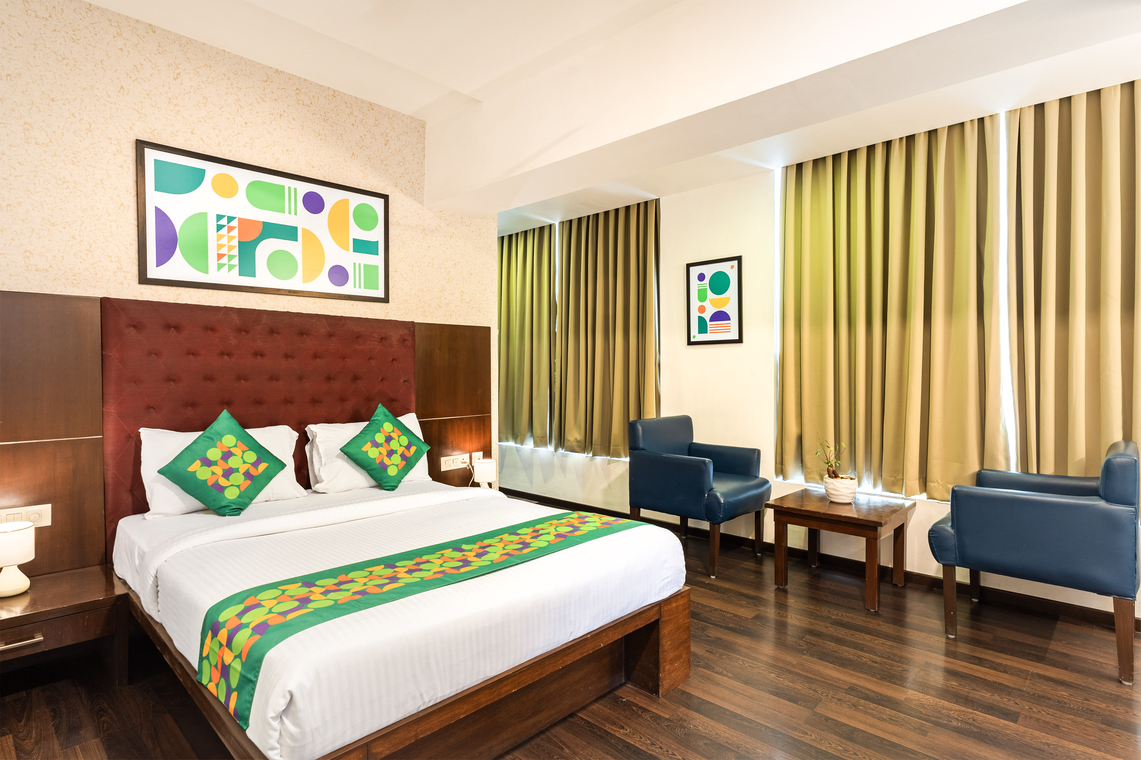 Premium room in Treebo Comfy Business in undefined. 