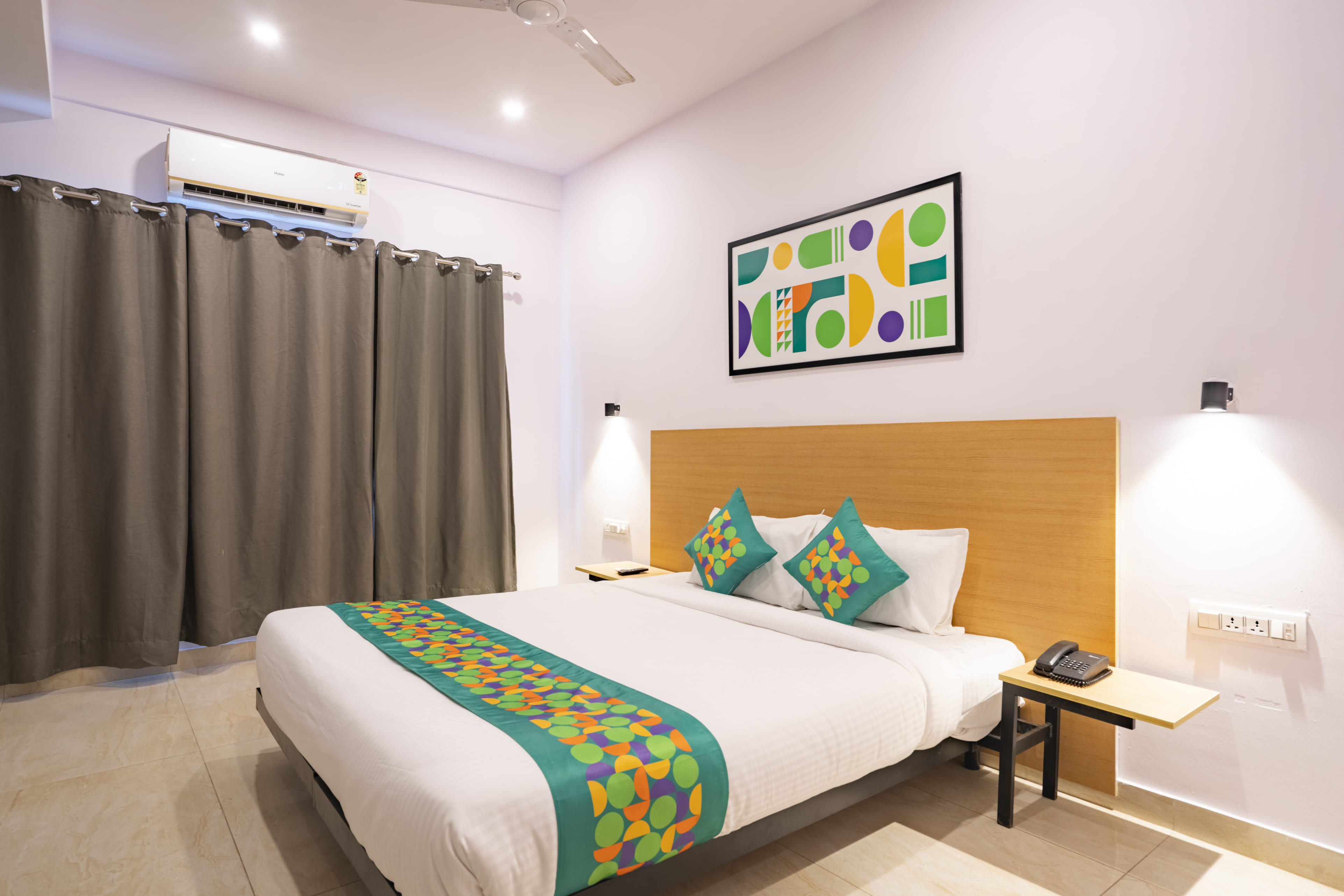 Deluxe room in Treebo De Alphabet Nagole in undefined. 