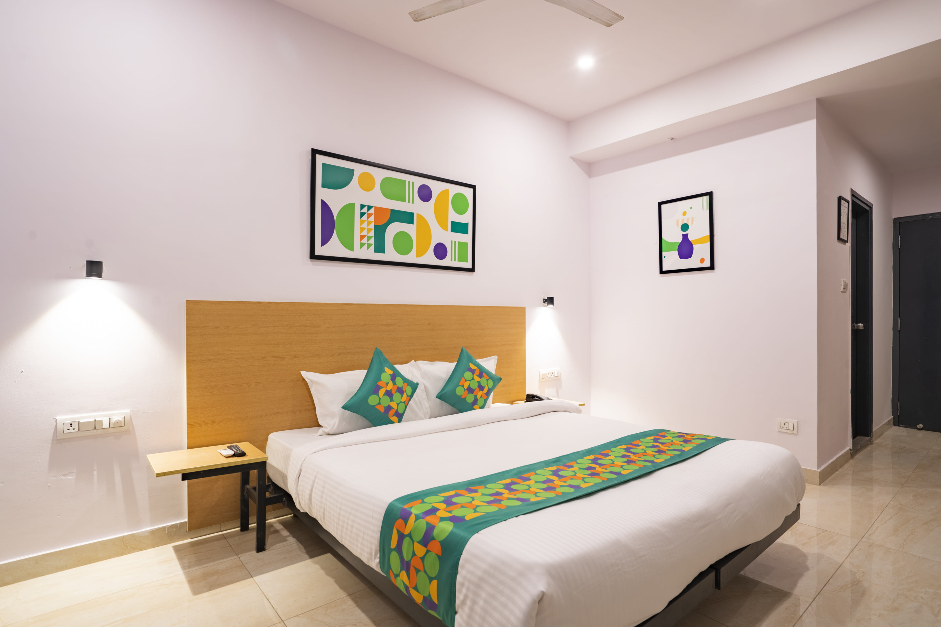 Deluxe room in Treebo De Alphabet Nagole in undefined. 