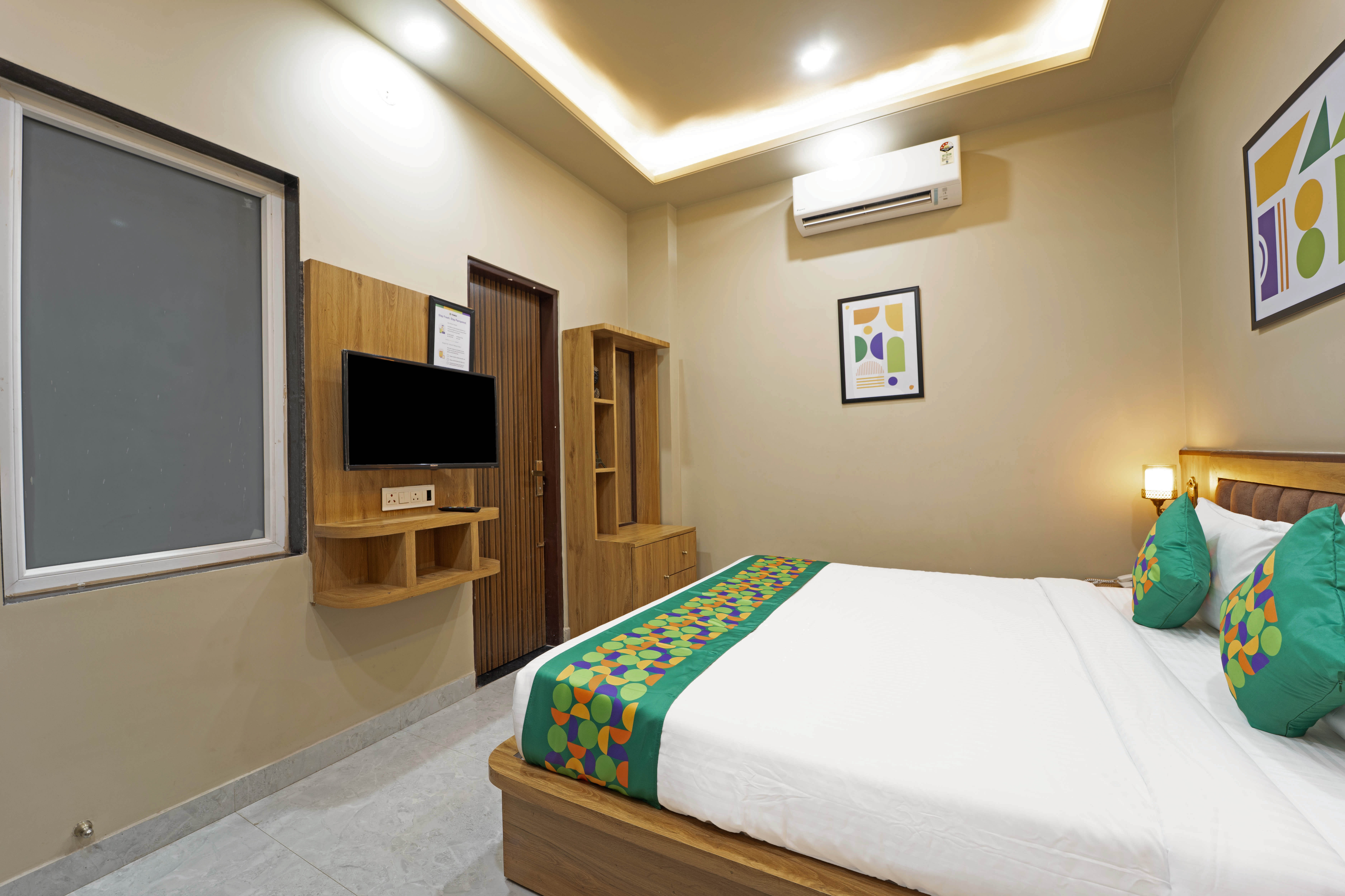 Standard room in Treebo Fort Mountview Jalmahal in undefined. 