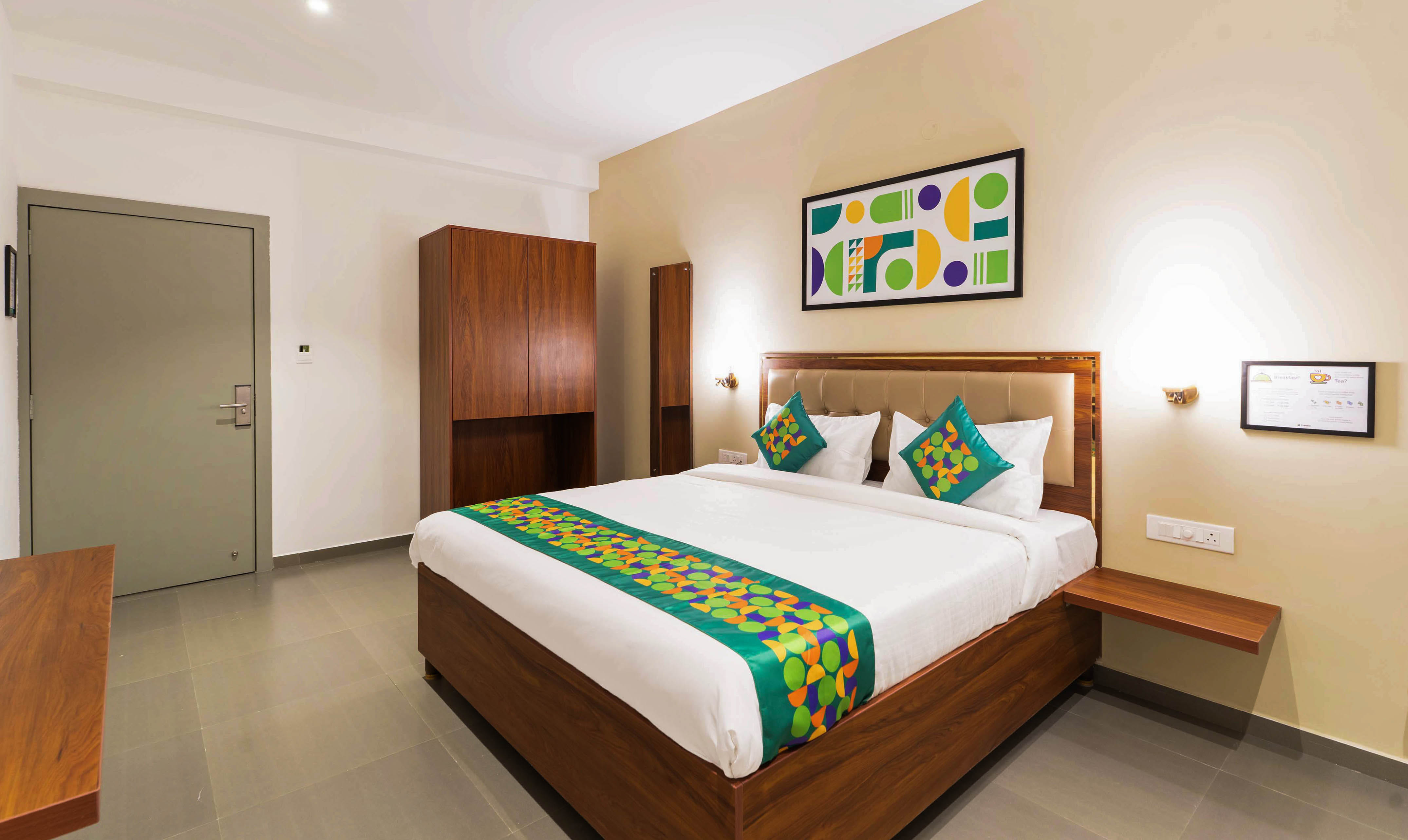 Deluxe room in Treebo Global Orchid in undefined. 