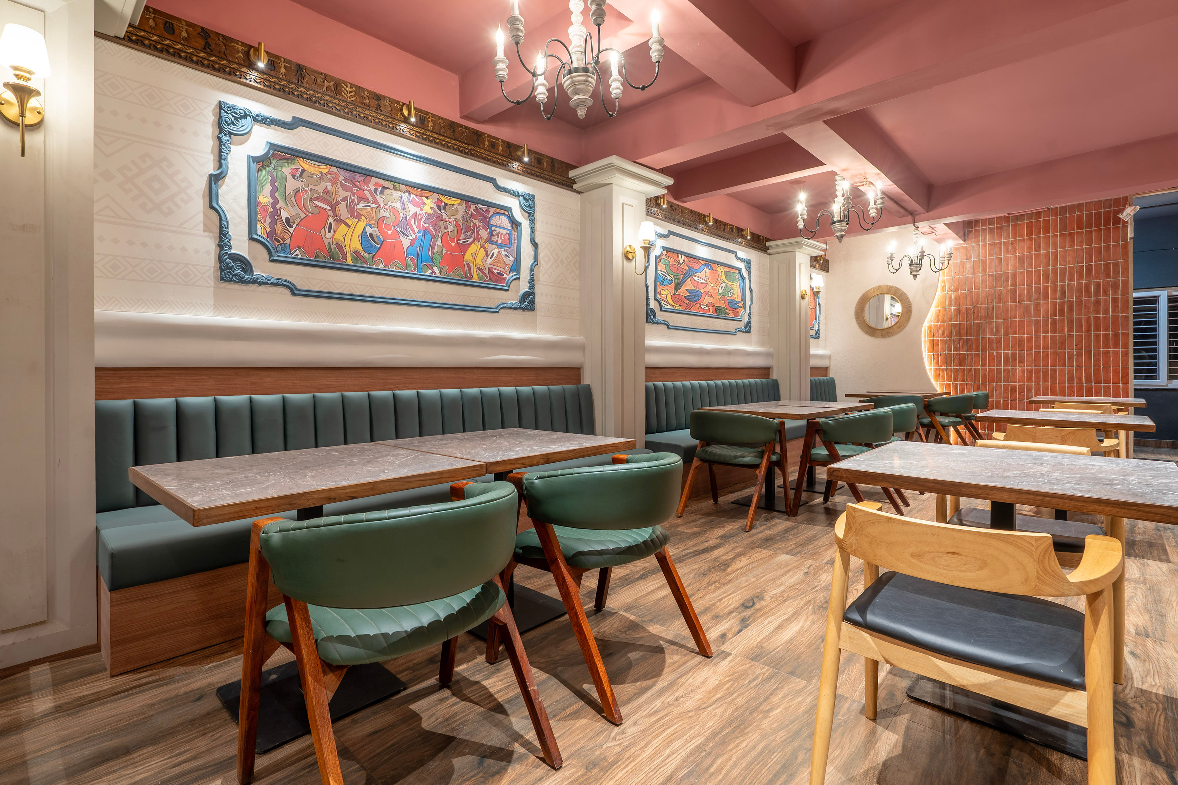 The Restaurant of Treebo Grace Stays, Sum Hospital in undefined. 