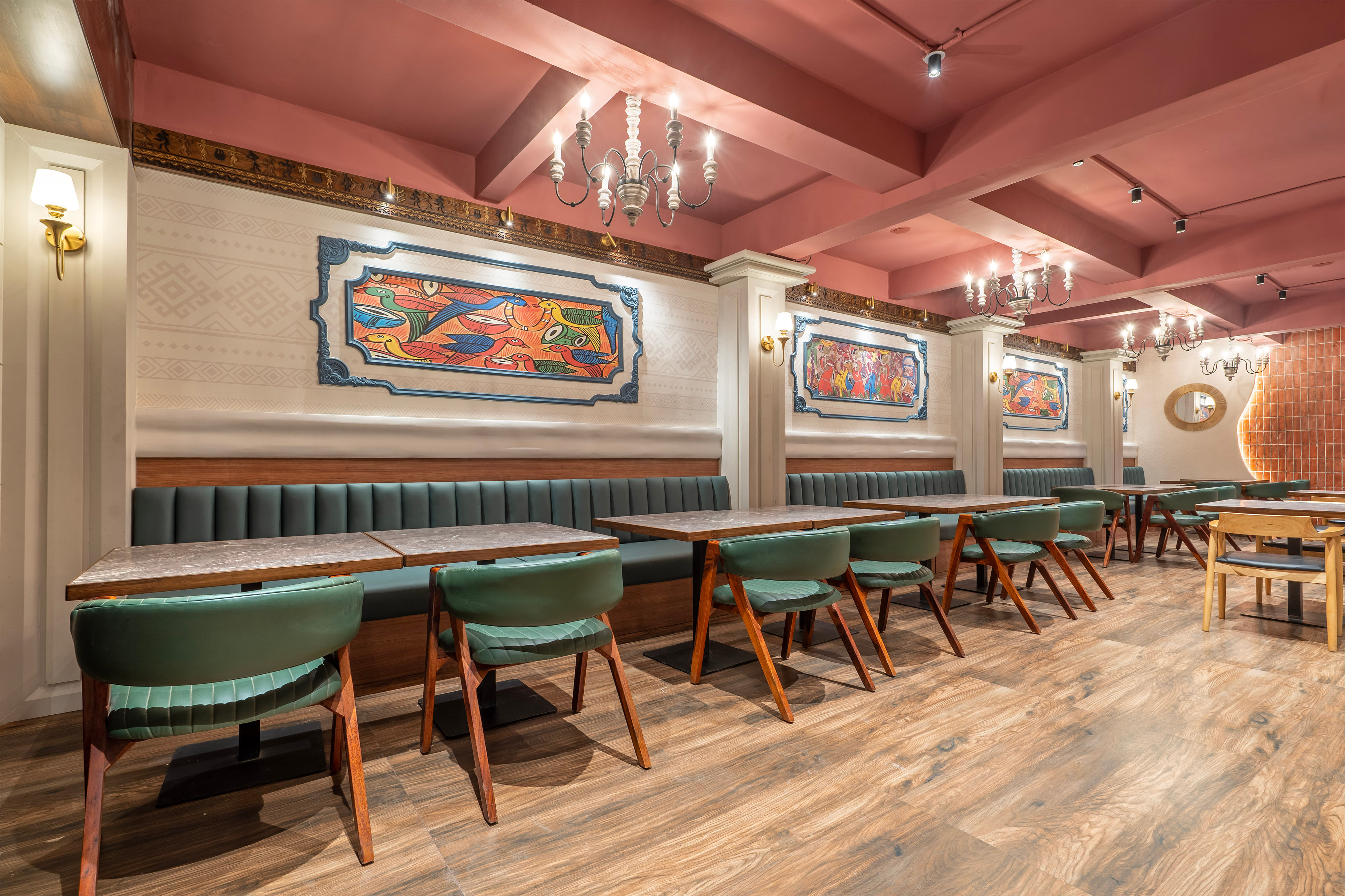 The Restaurant of Treebo Grace Stays, Sum Hospital in undefined. 