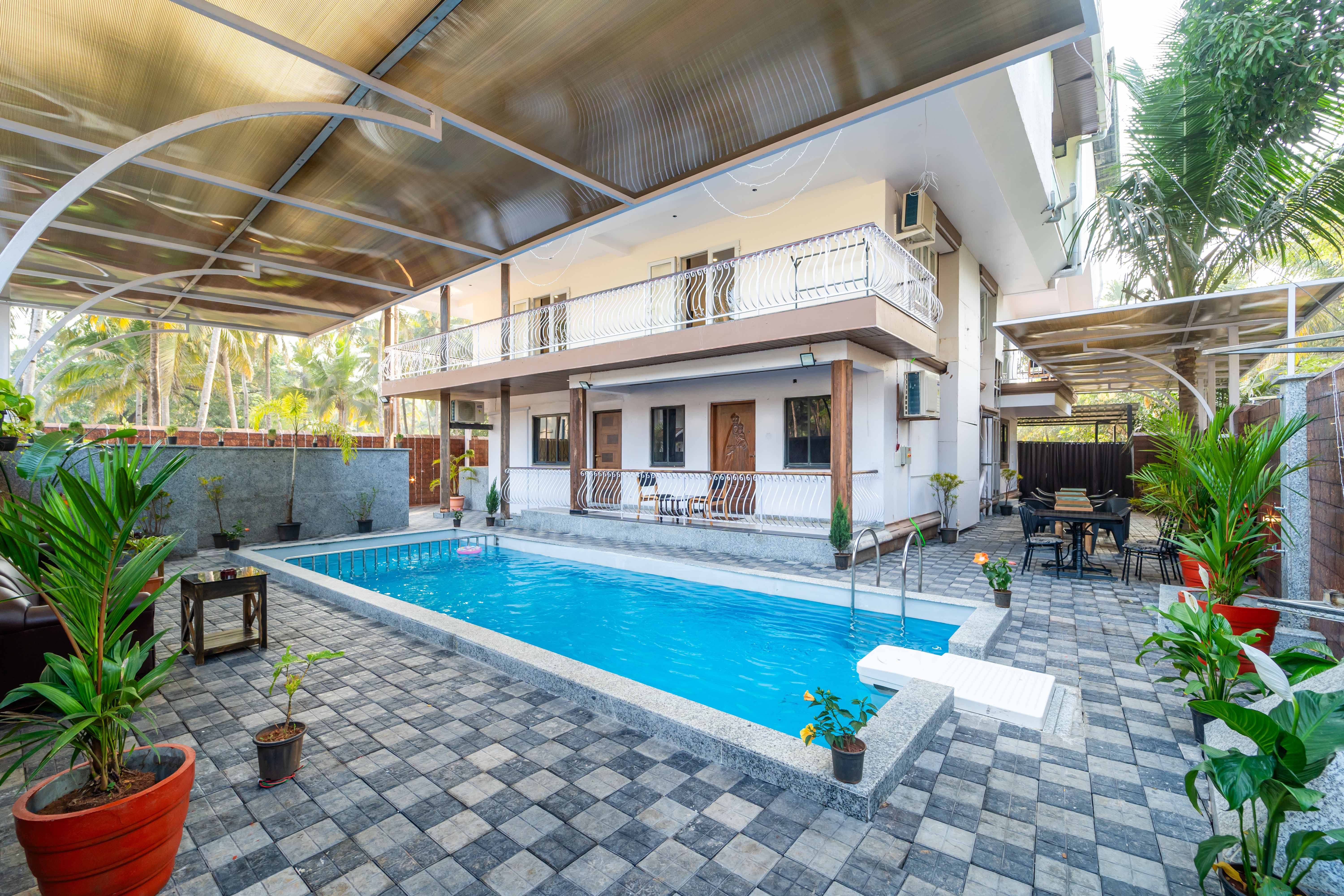 The Pool of Treebo Grand Royale Eco Residency With Pool in undefined. 