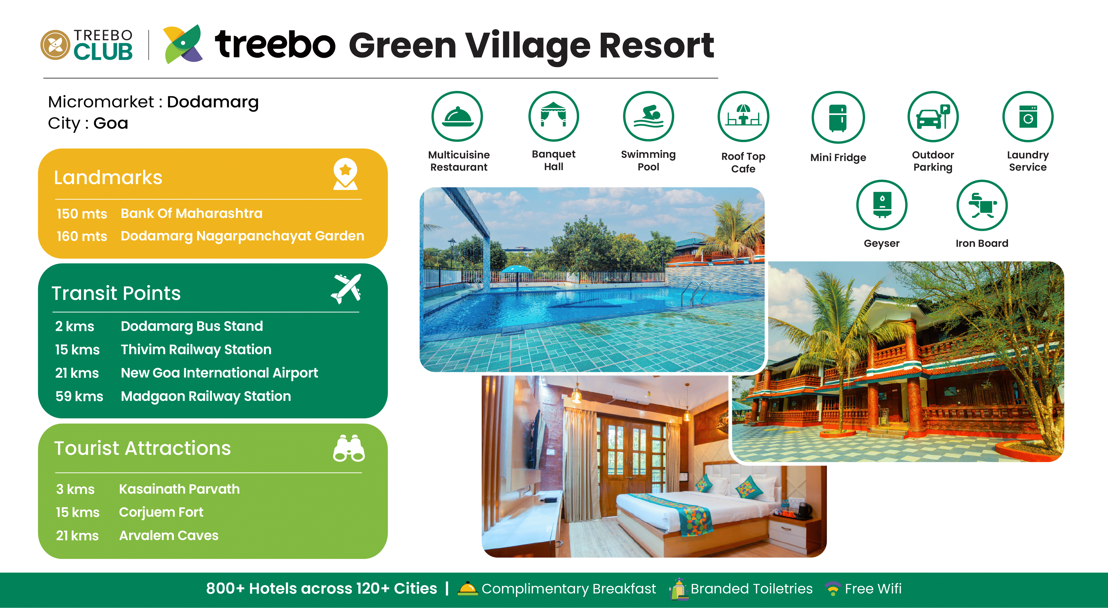 Treebo Green Village Resort with Pool