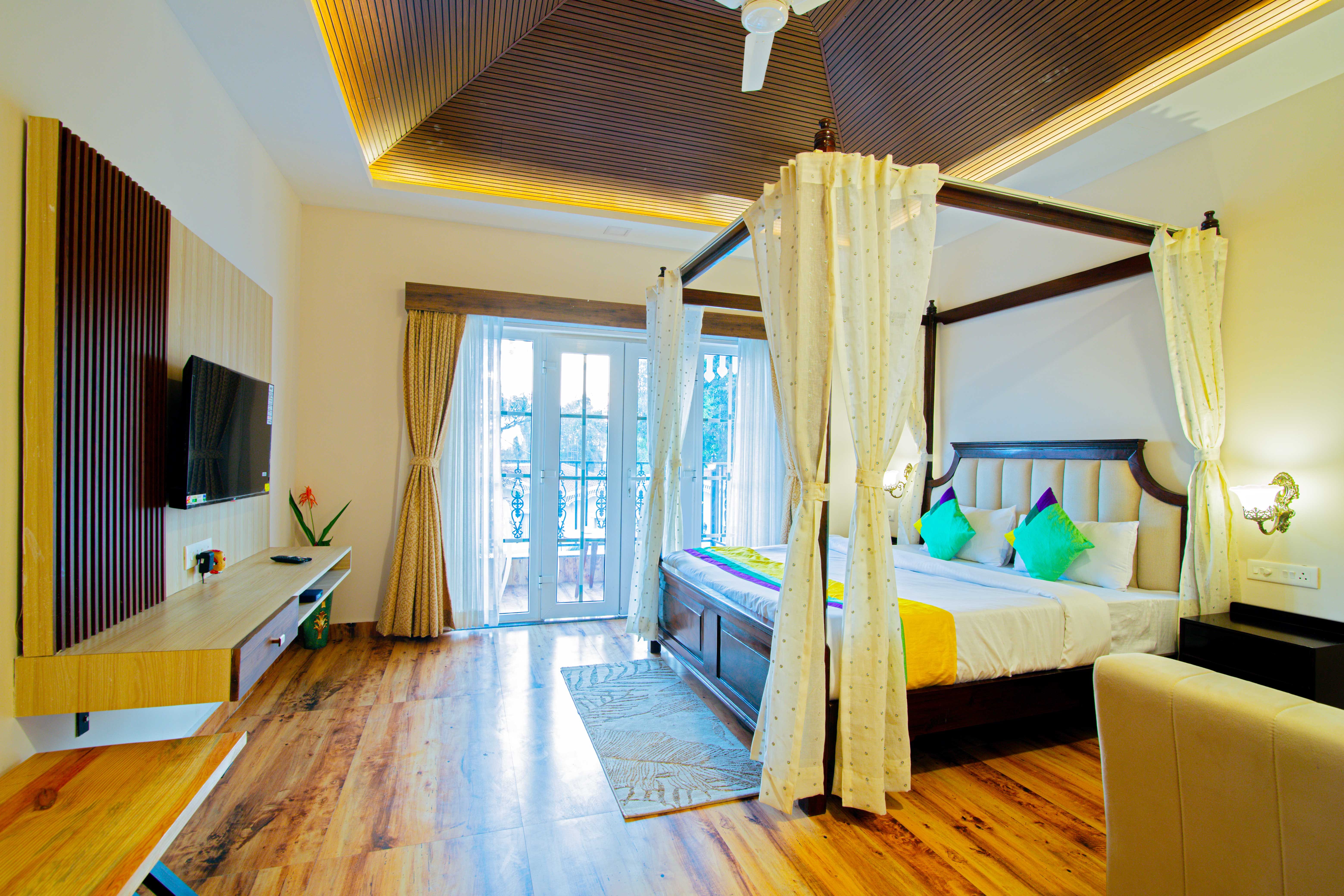 Deluxe room in Treebo Greenland Resort, Patia in undefined. Deluxe
