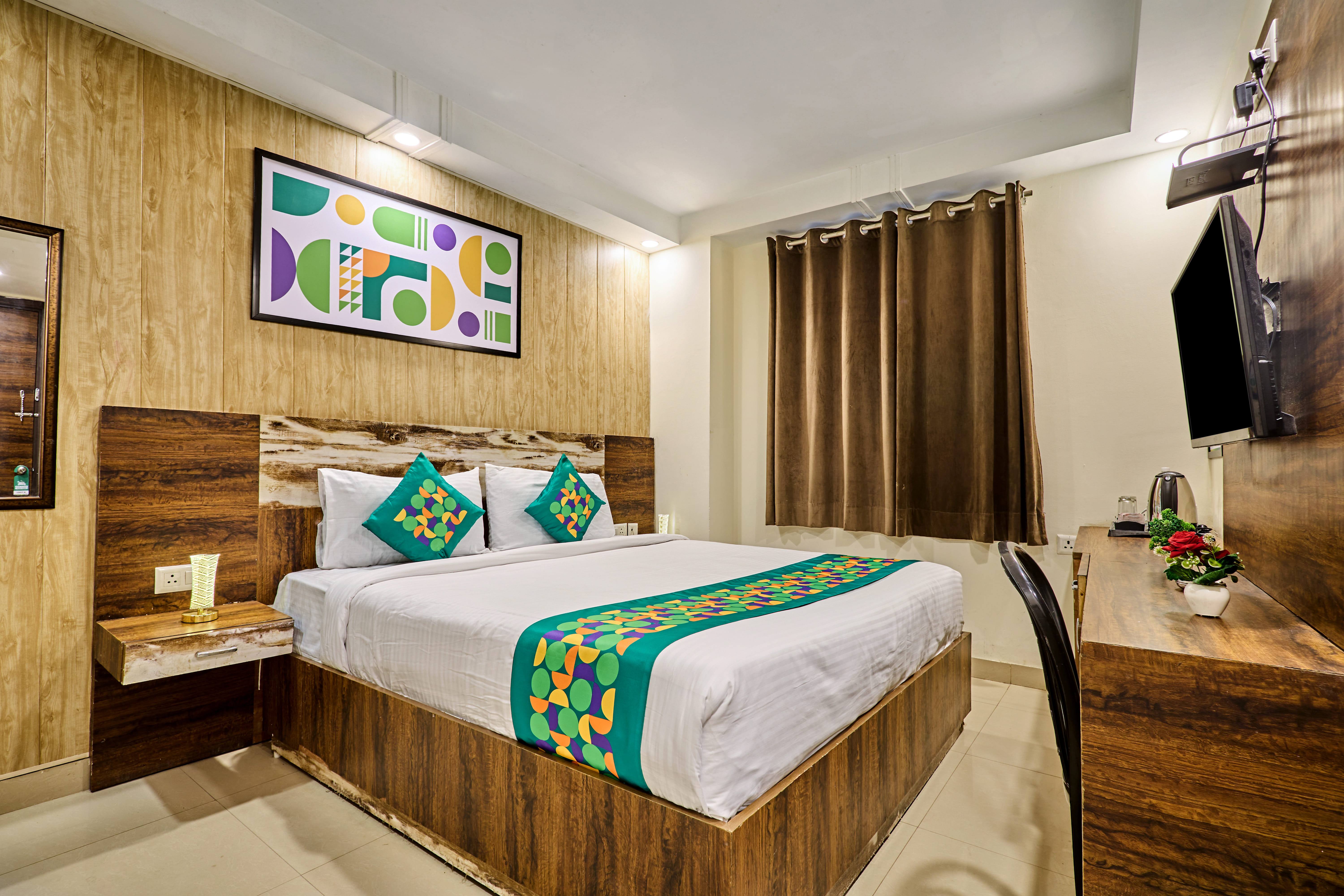 Standard room in Treebo Gross Plaza in undefined. 