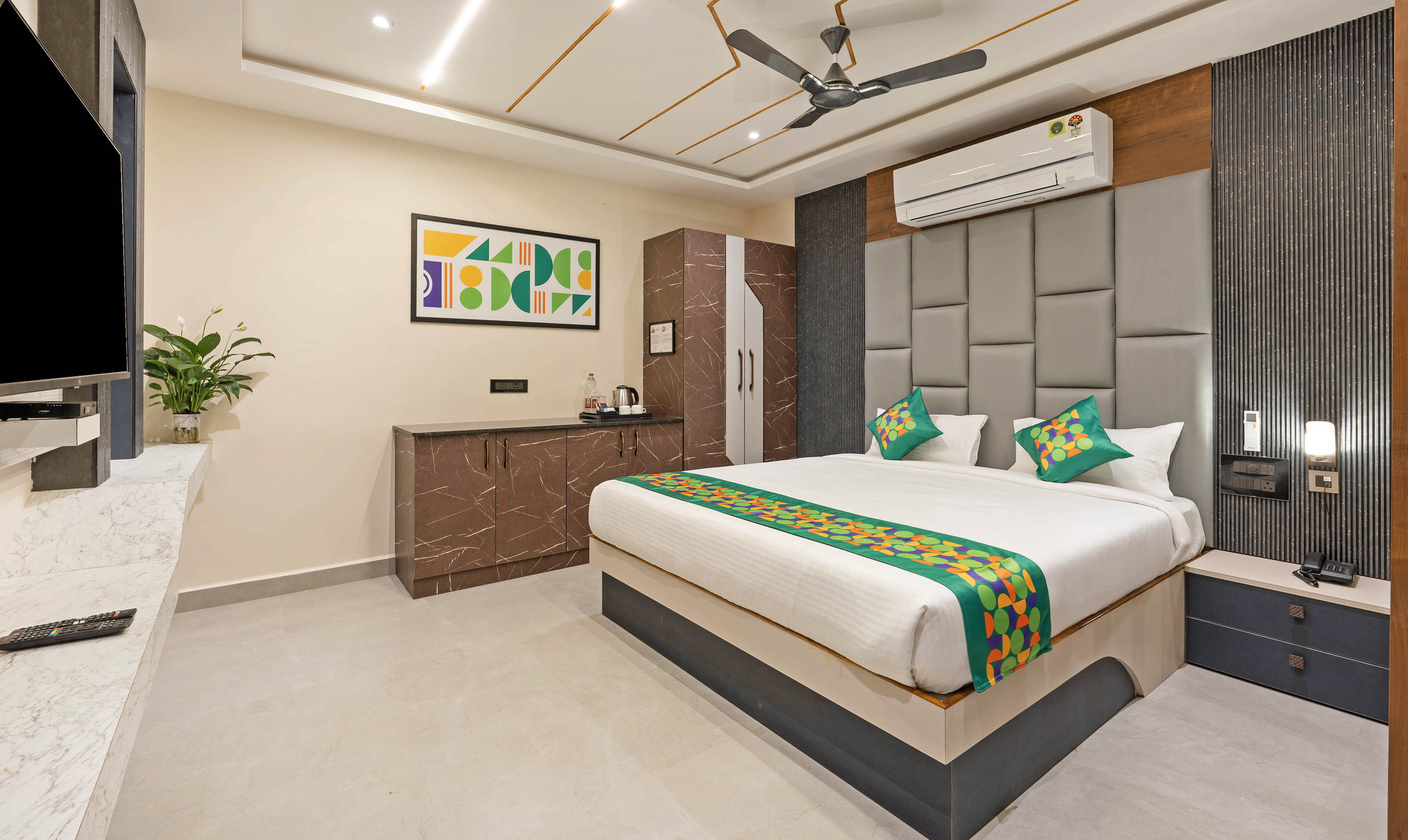 Premium room in Treebo Hr Grand in undefined. 