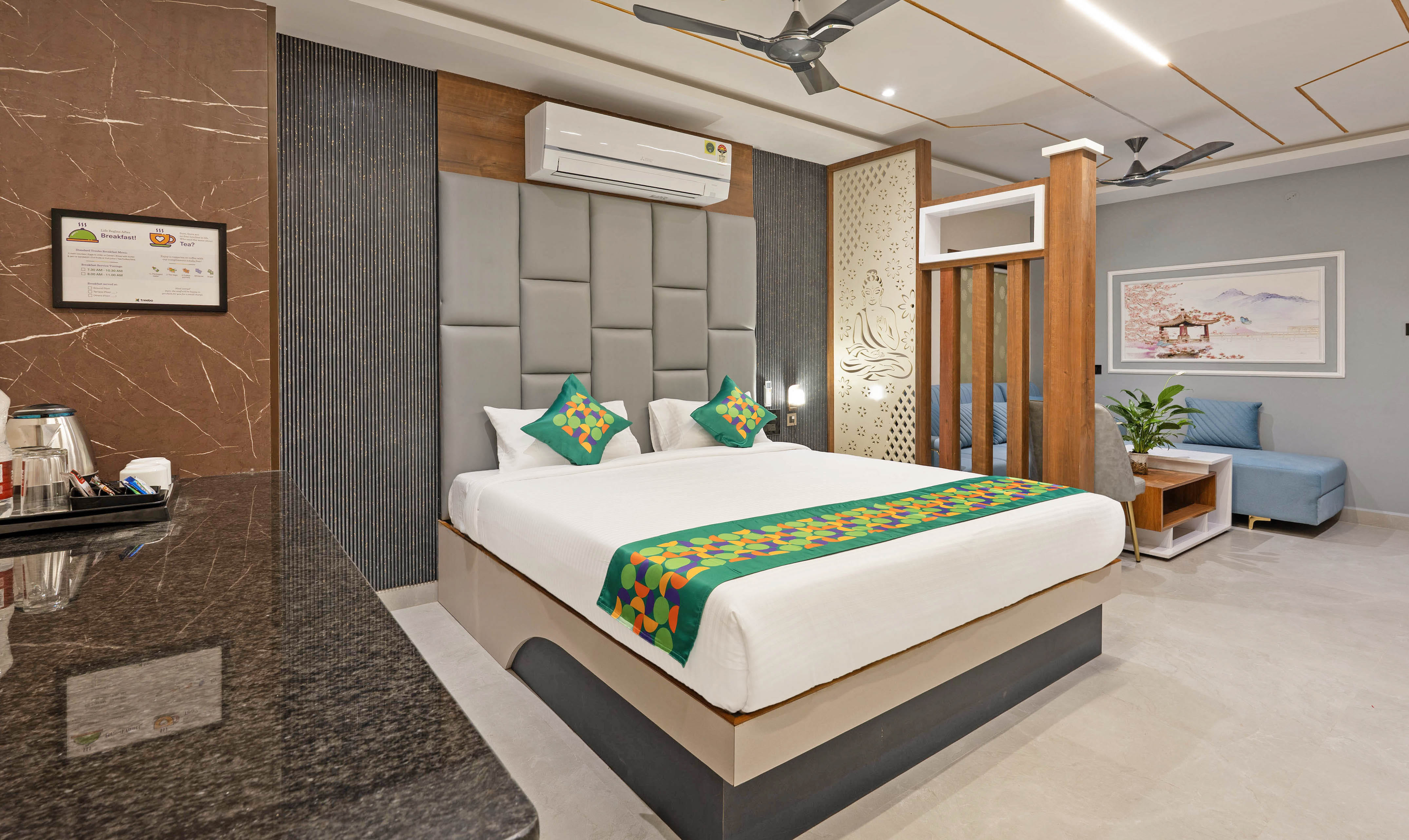 Premium room in Treebo Hr Grand in undefined. 