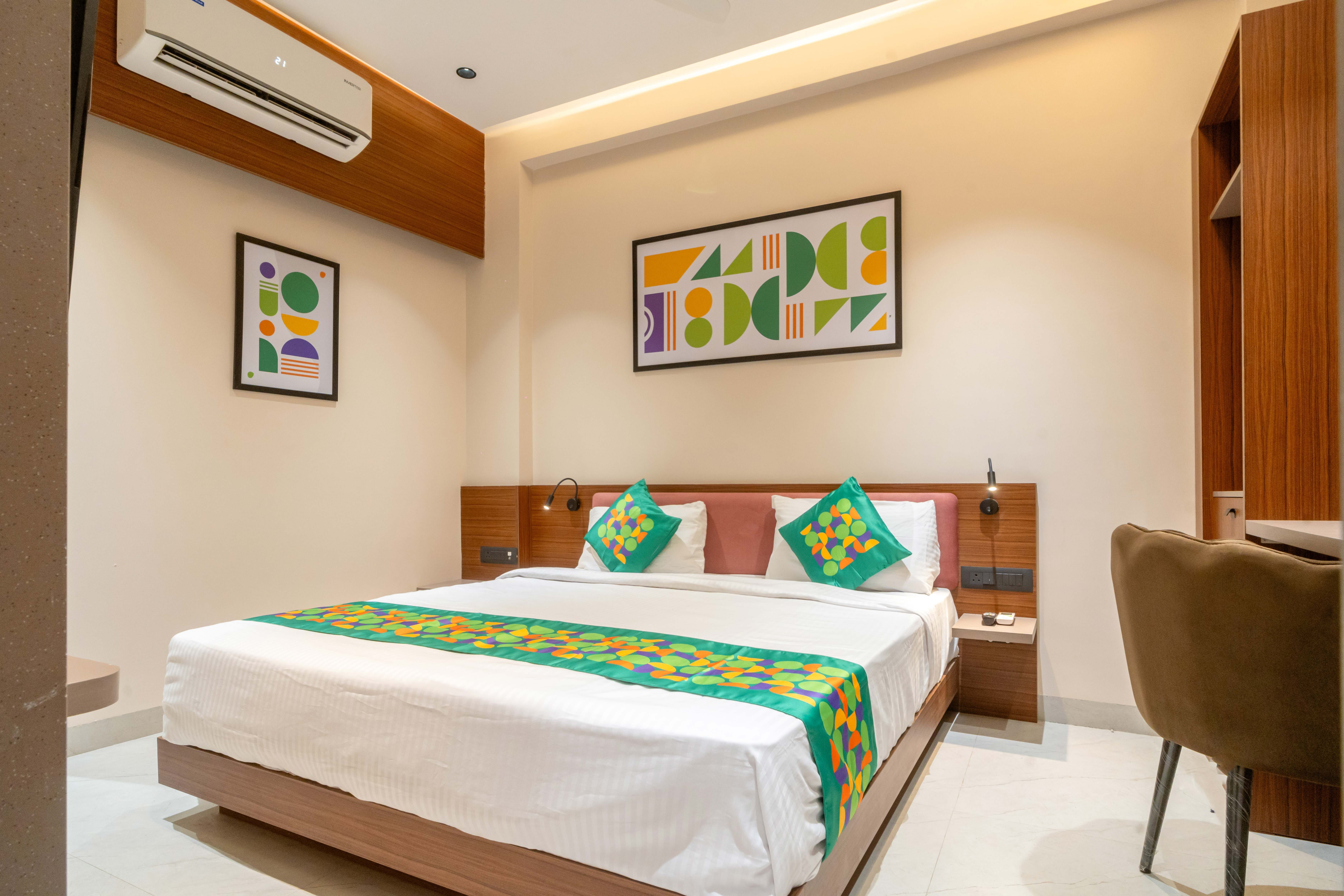Standard room in Treebo Hub in undefined. 
