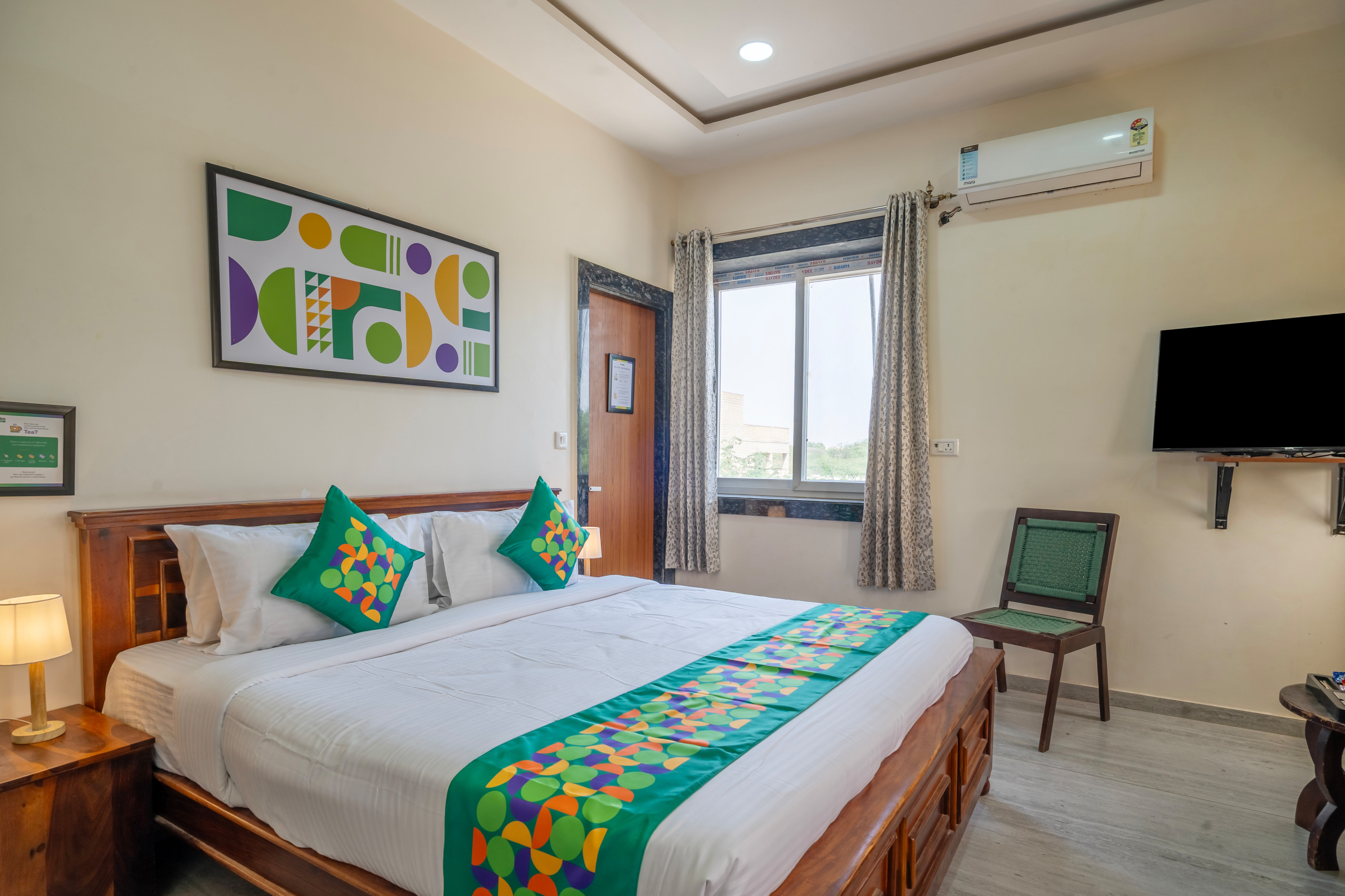 Standard room in Treebo Jaisalmer Excellency in undefined. 