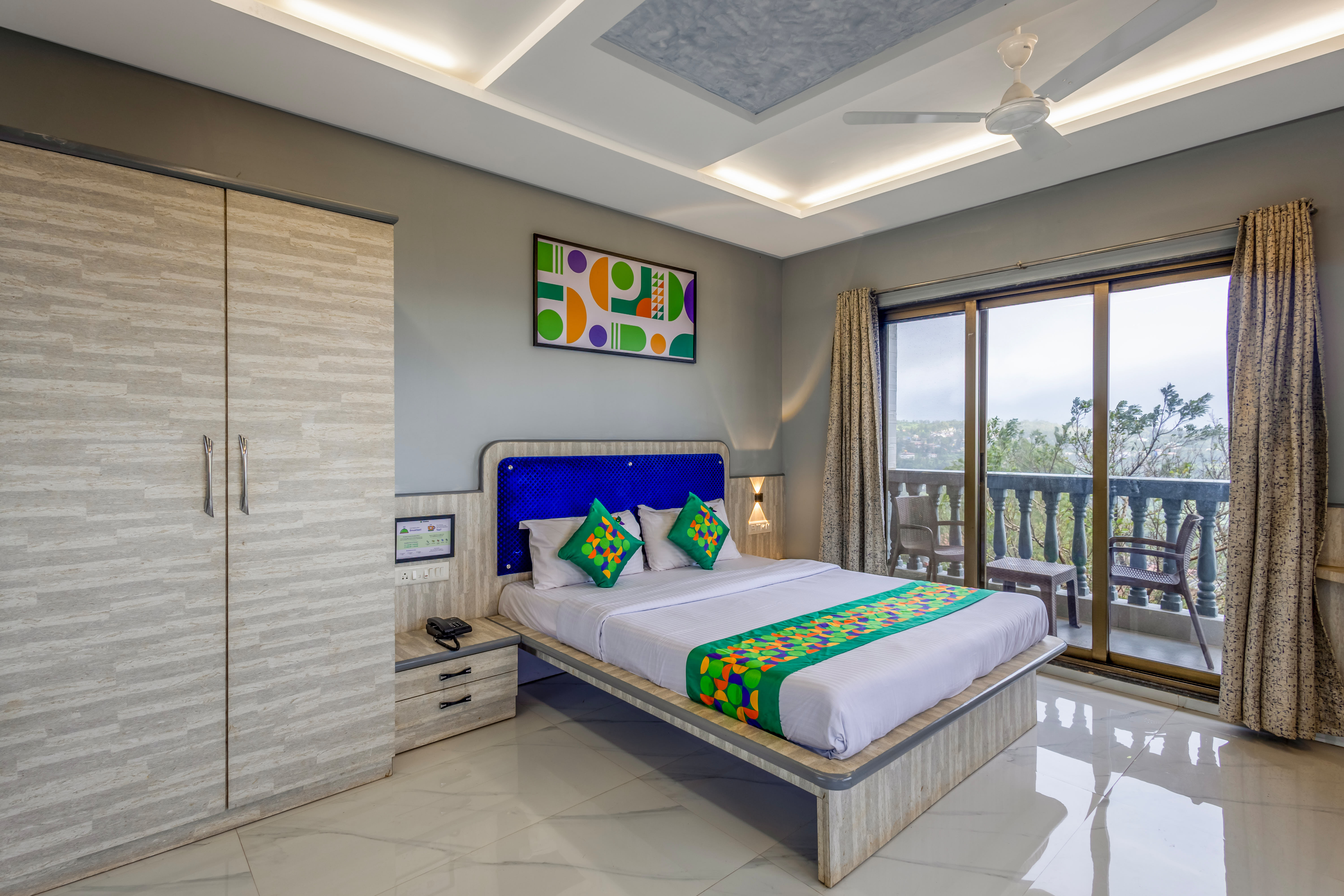 Premium room in Treebo Jeevan Village Resort with Swimming Pool & Mountain View in undefined. 