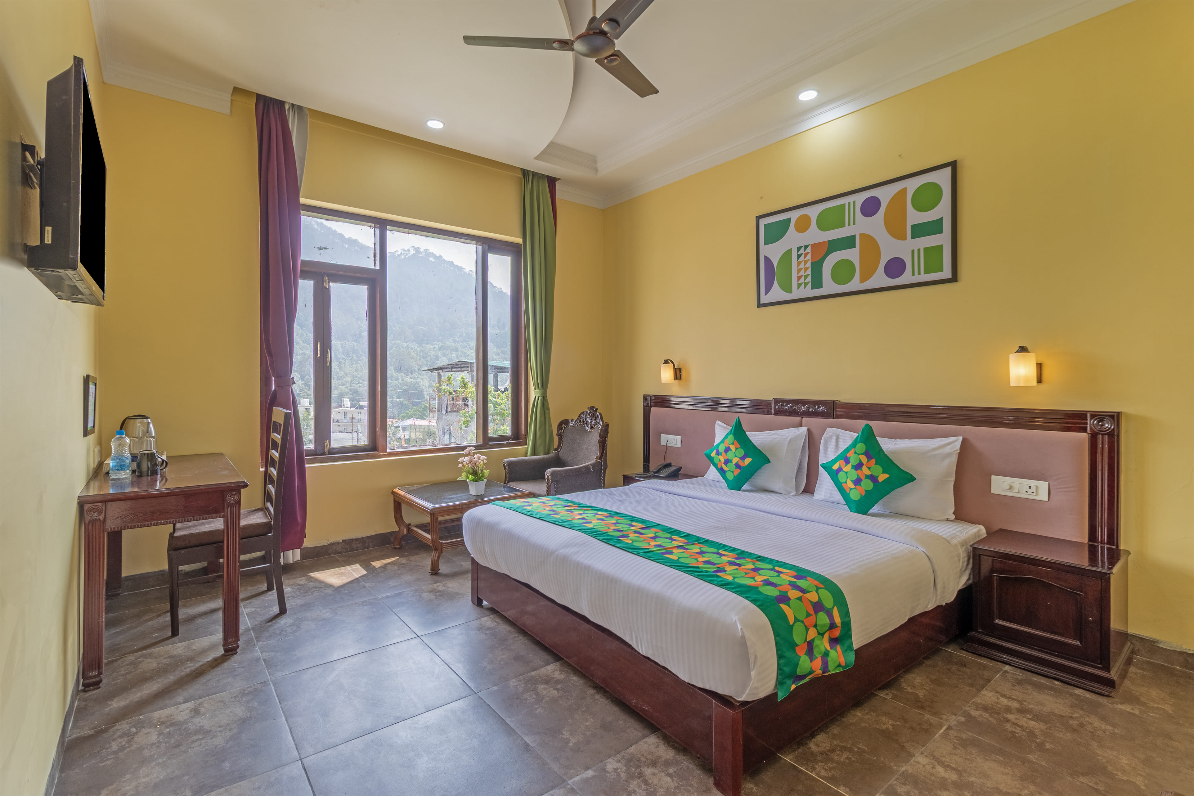Standard room in Treebo Kaler Hotel and Resorts in undefined. 