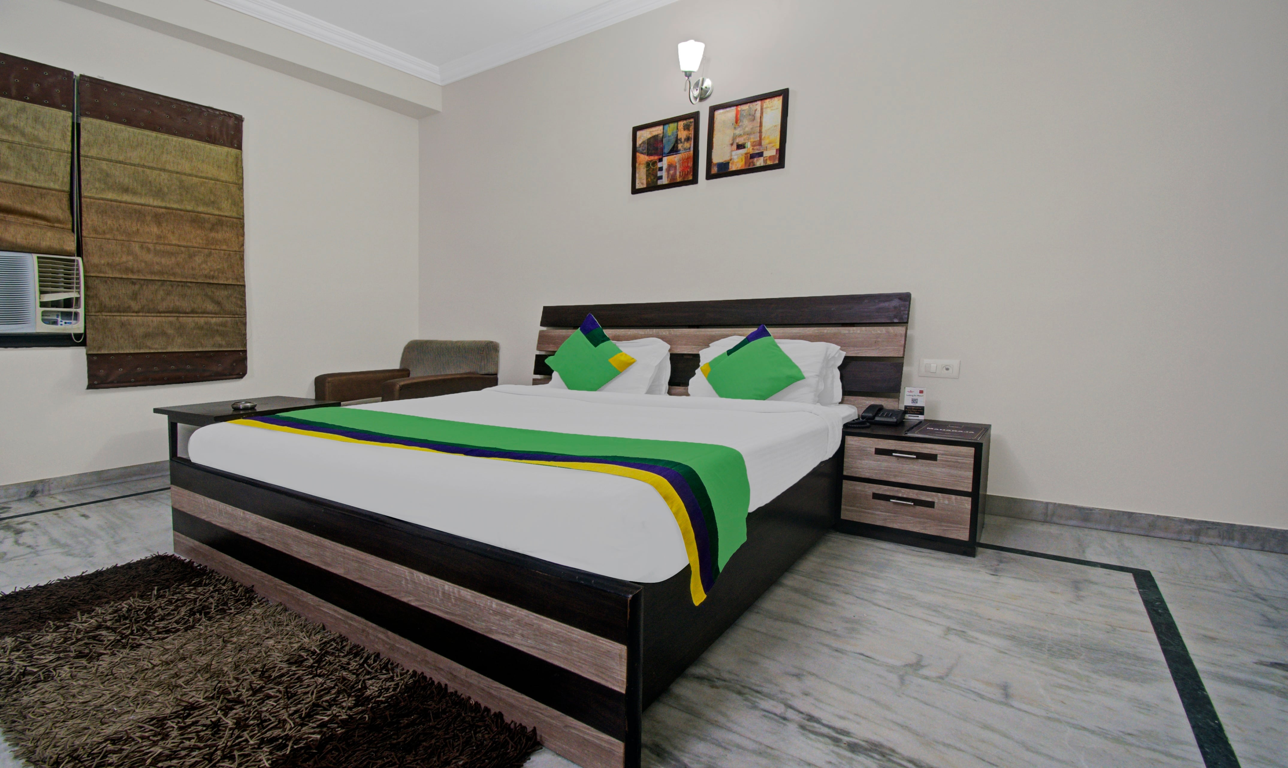 Standard room in Treebo Maharaja Residency in undefined. 