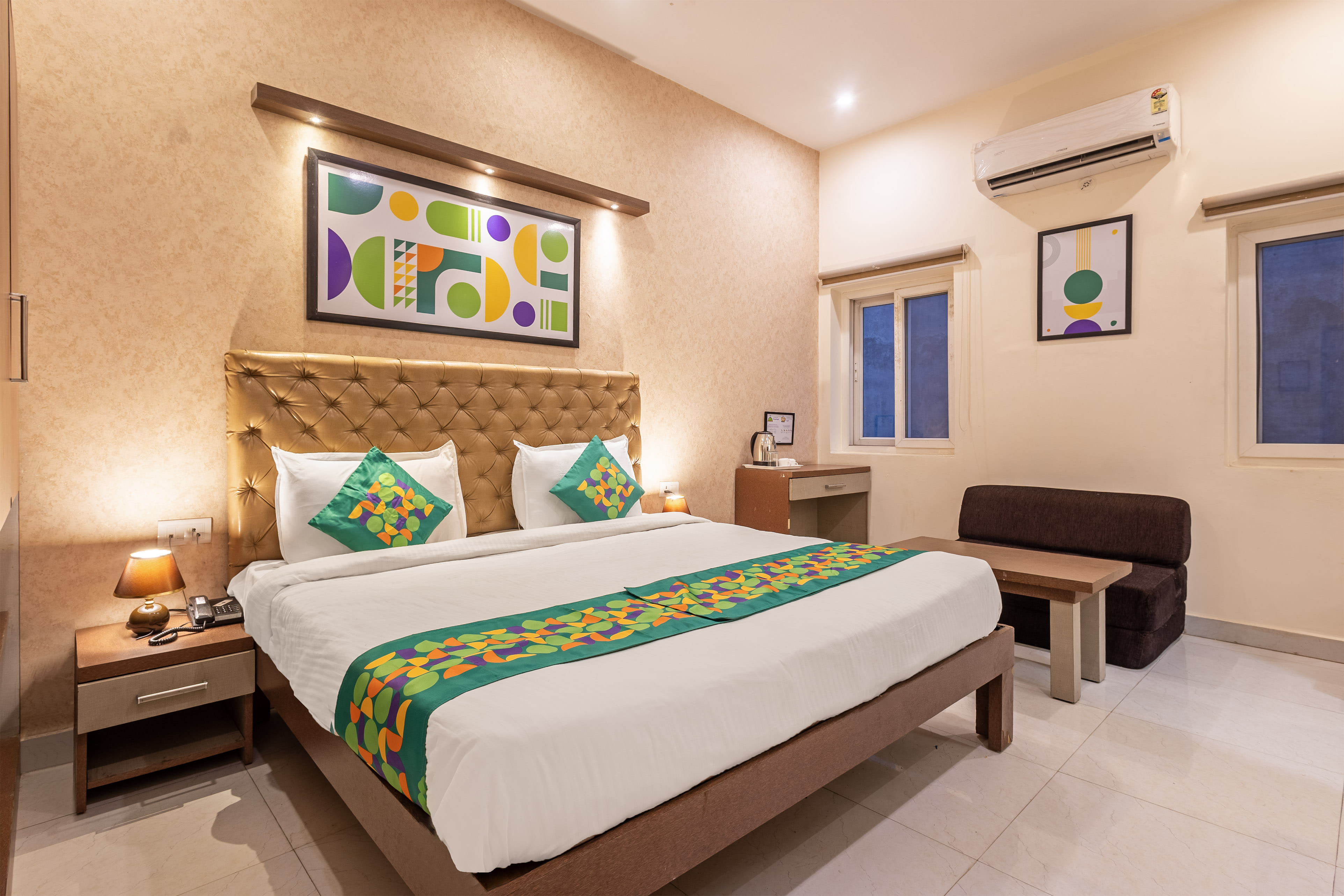 Deluxe room in Treebo Maple Delite in undefined. 