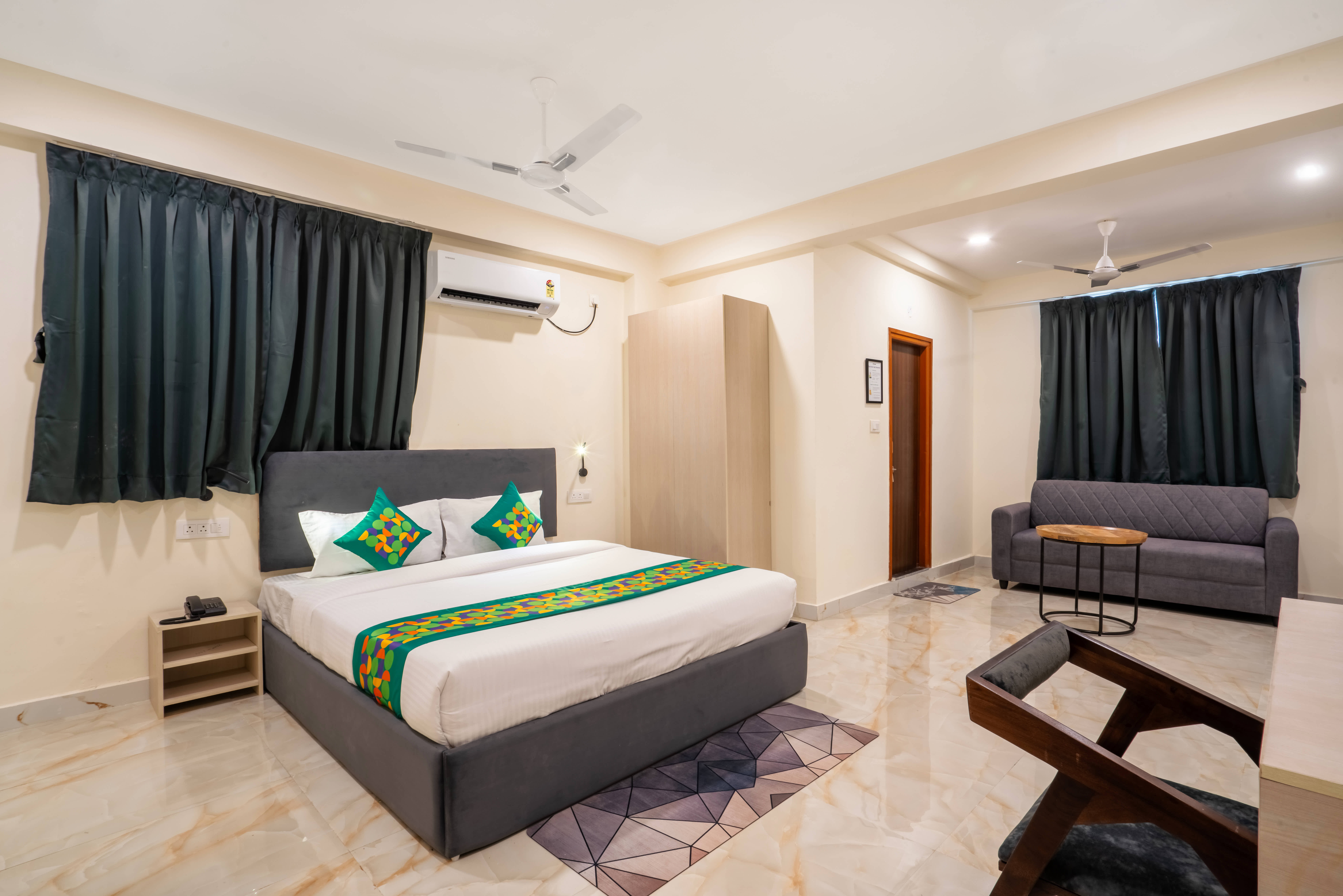 Premium room in Treebo Nova Near Hyderabad Airport, Shamshabad in undefined. 