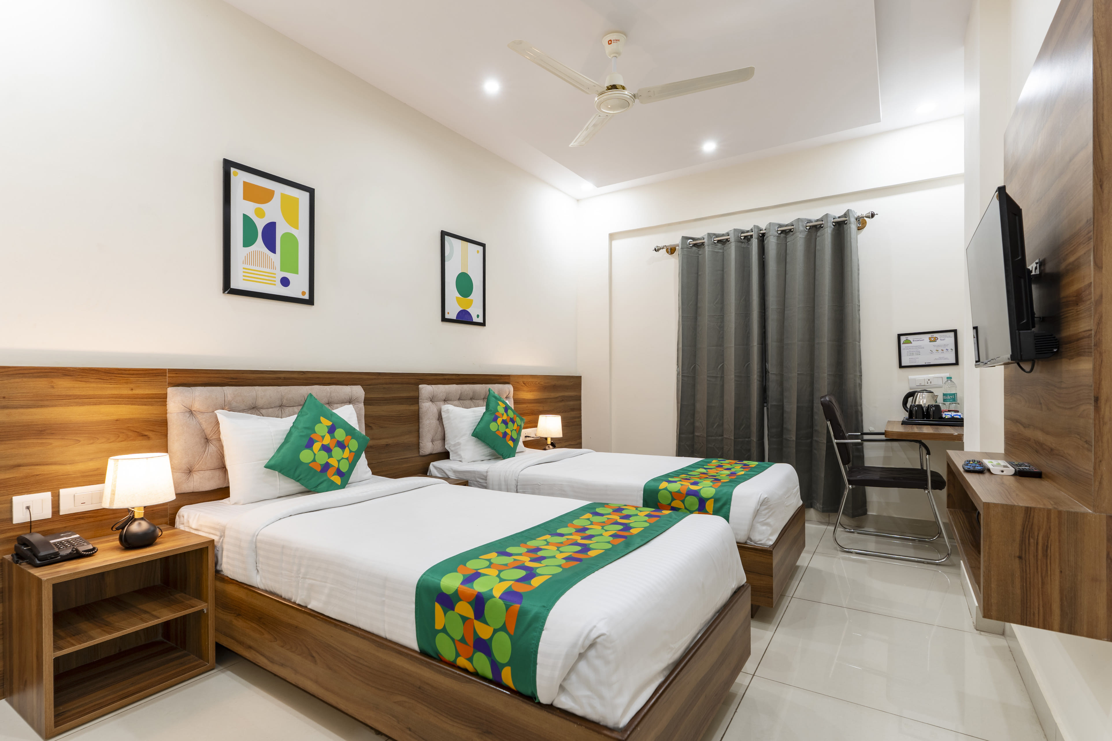 Deluxe room in Treebo Orchid Silver in undefined. 