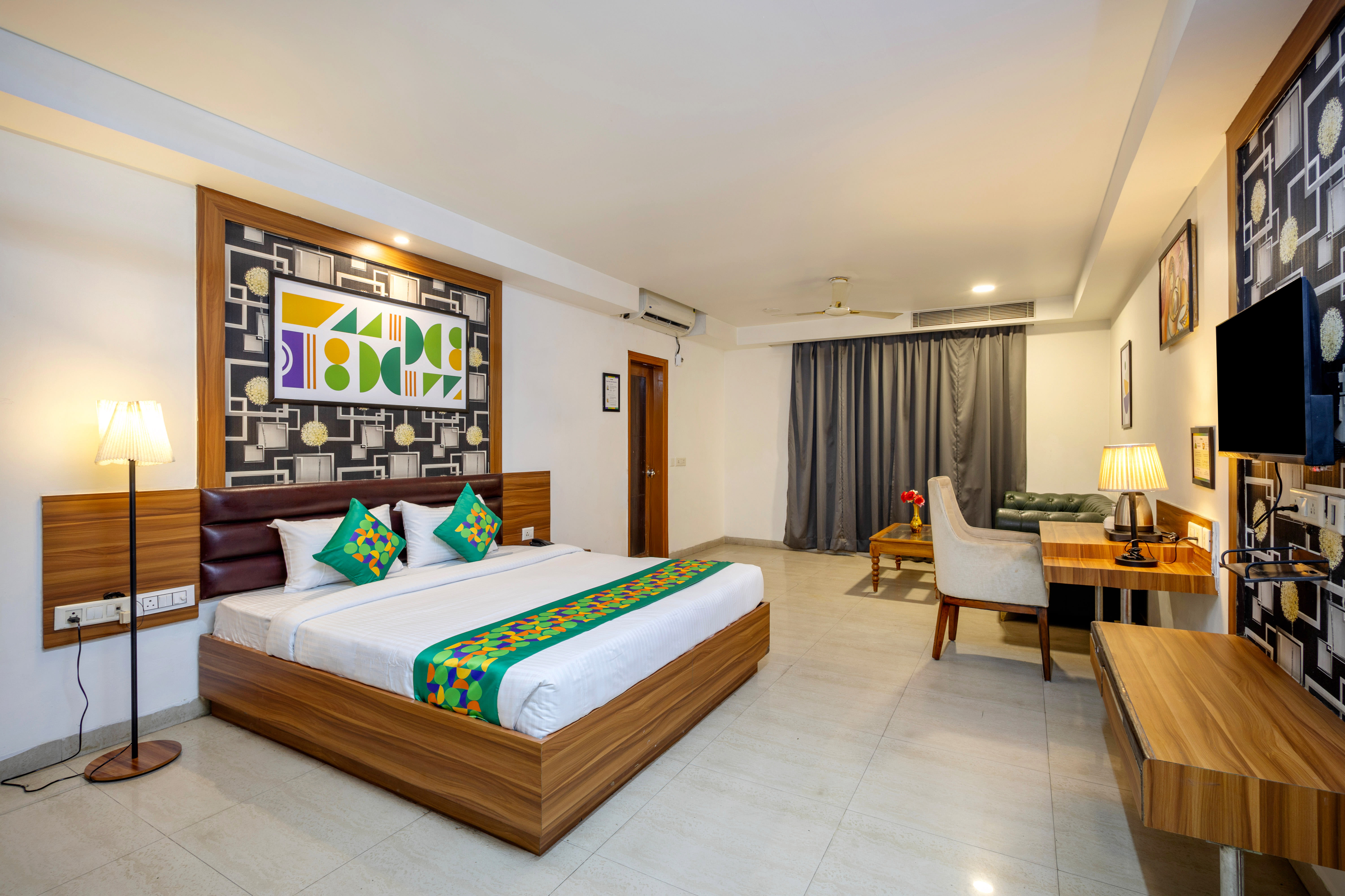 Premium room in Treebo Parth Paradise in undefined. 