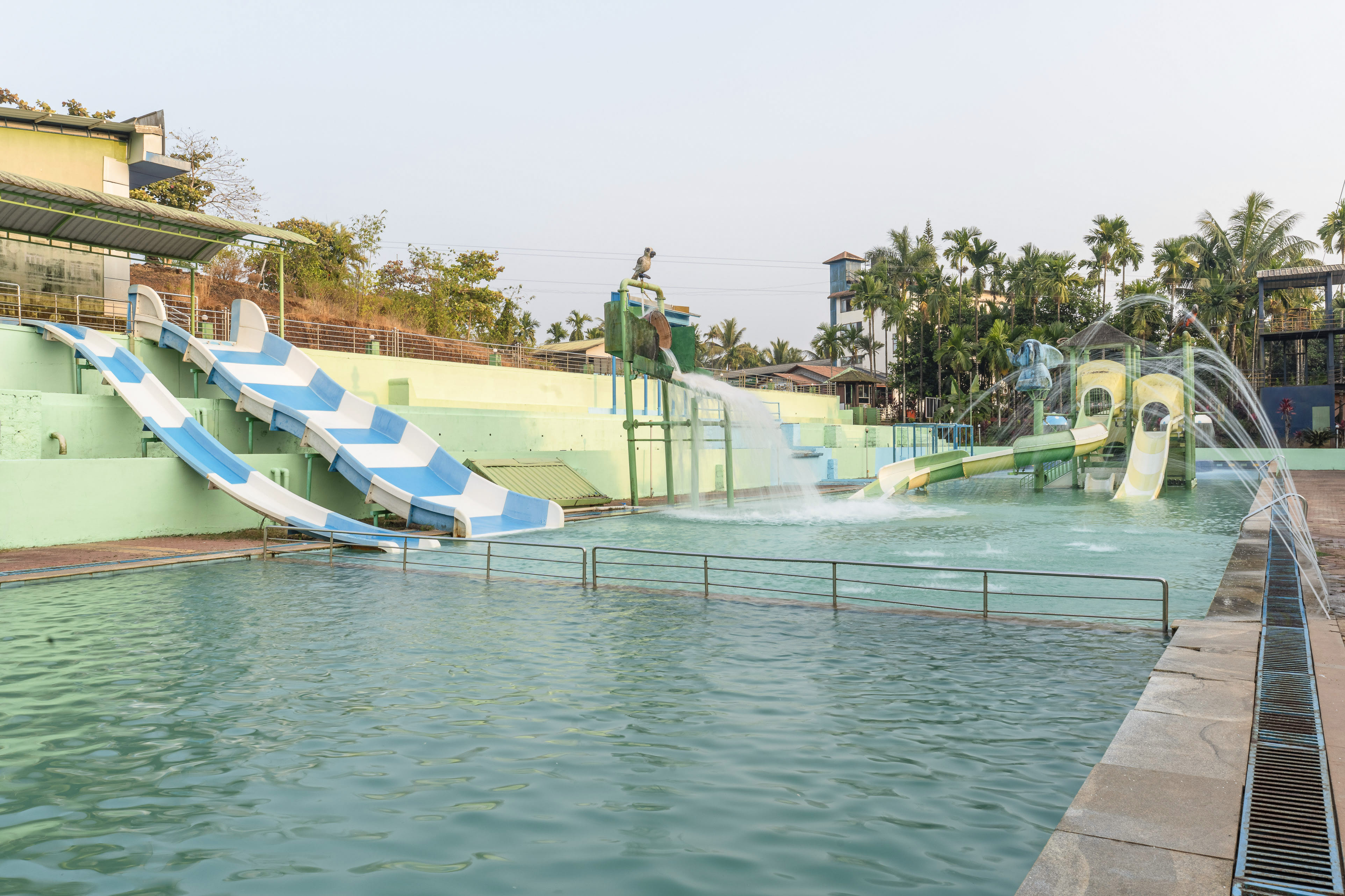 The Pool of Treebo Pratham Inn Water Park Resort with Swimming Pool in undefined. 