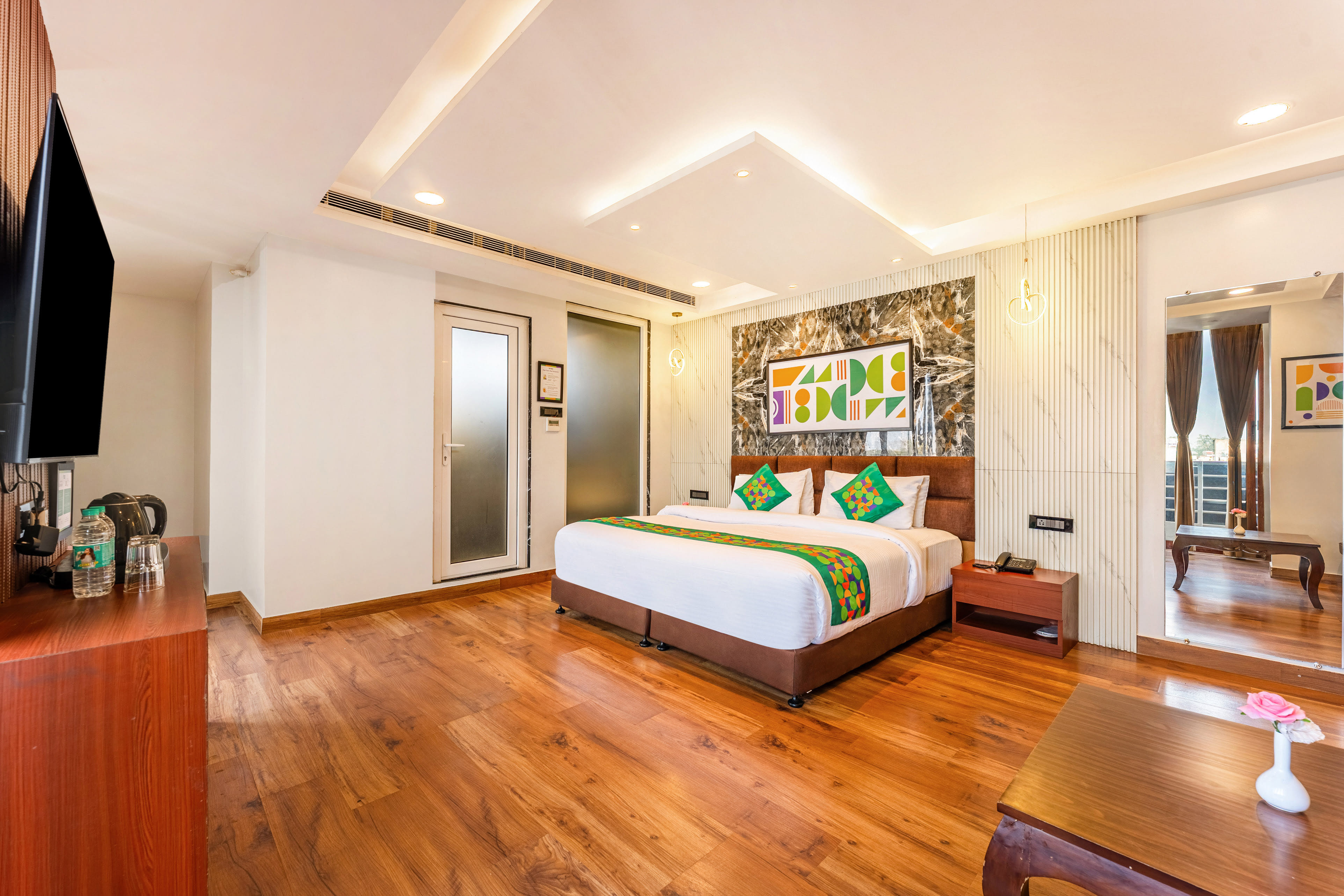 Premium room in Treebo Premium Landmark Prayagraj in undefined. 