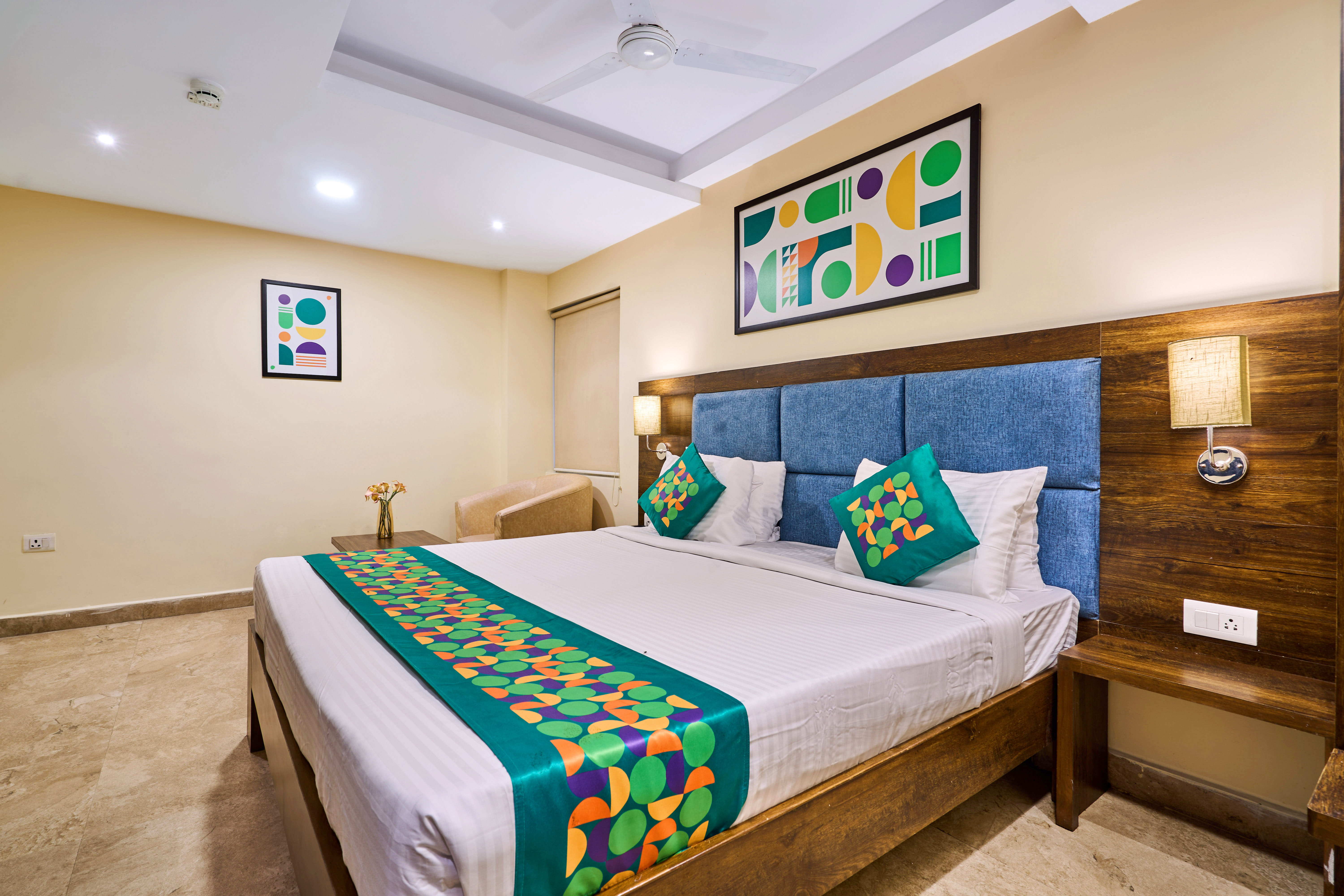Standard room in Treebo Premium PL Grand, Visakhapatnam in undefined. Standard