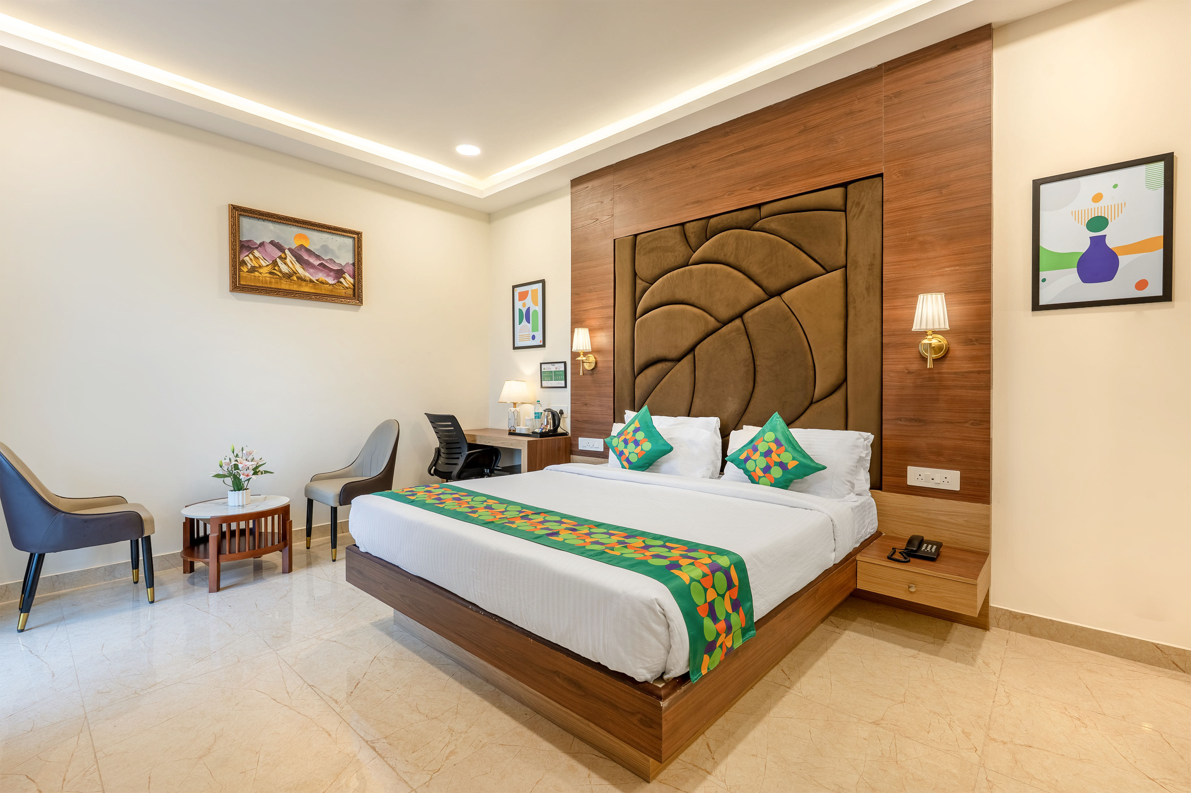 Premium room in Treebo Premium Pine tree Courtyard in undefined. 