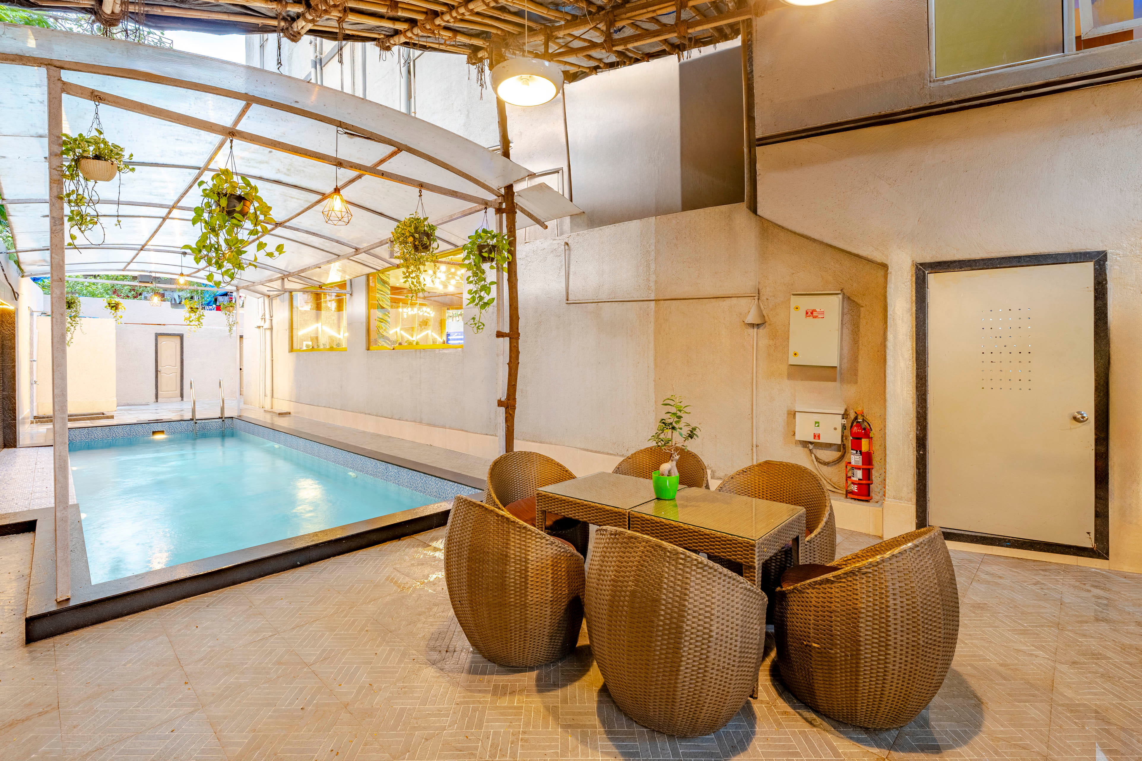 The Pool of Treebo Premium Widlor Boutique With Swimming Pool in undefined. 