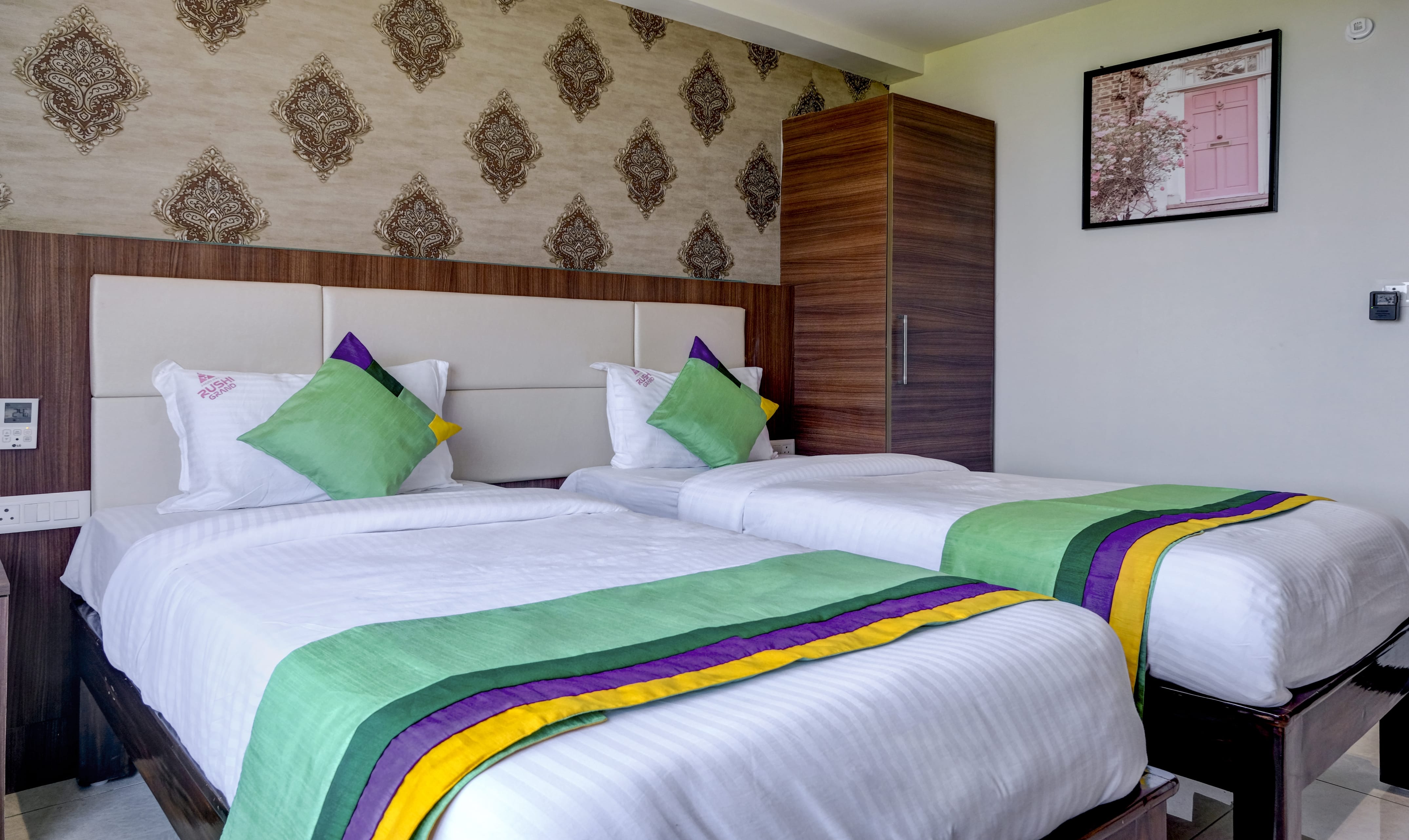 Standard room in Treebo Rushi Grand, 1 Km To Rushikonda Beach in undefined. 