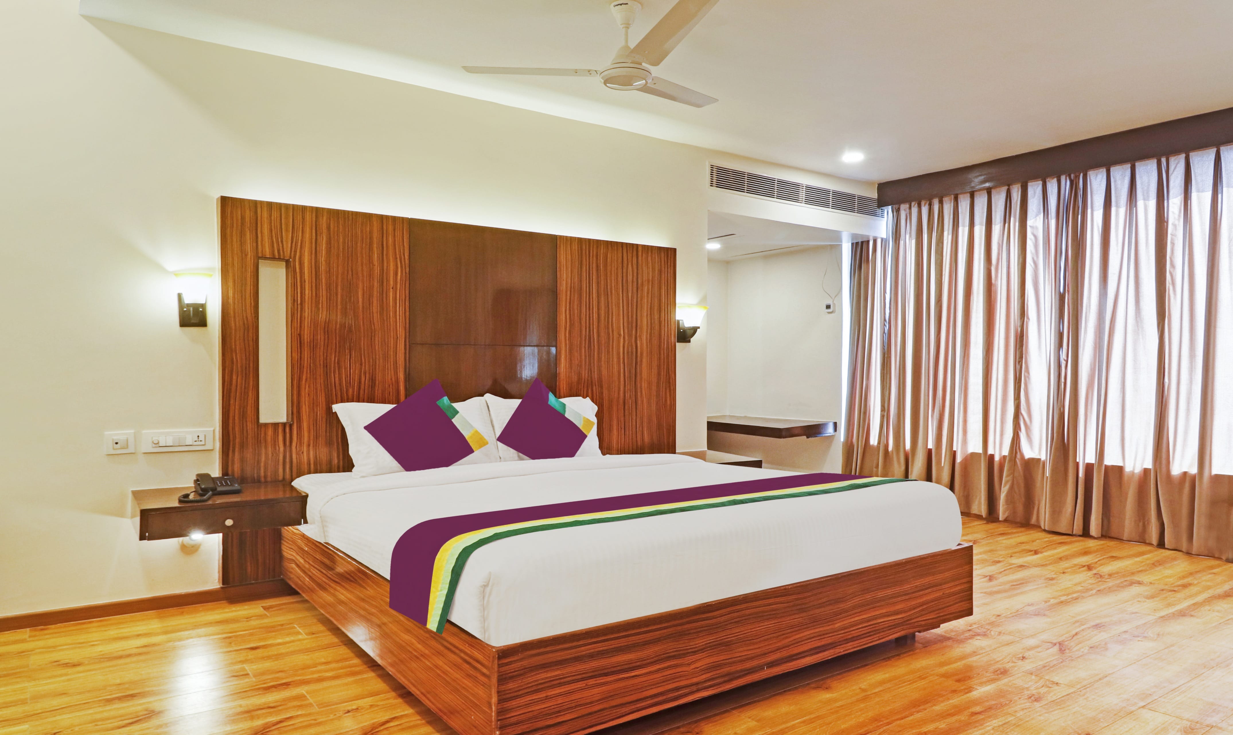 Premium room in Treebo Premium Seven Lake View in undefined. Spacious and clean