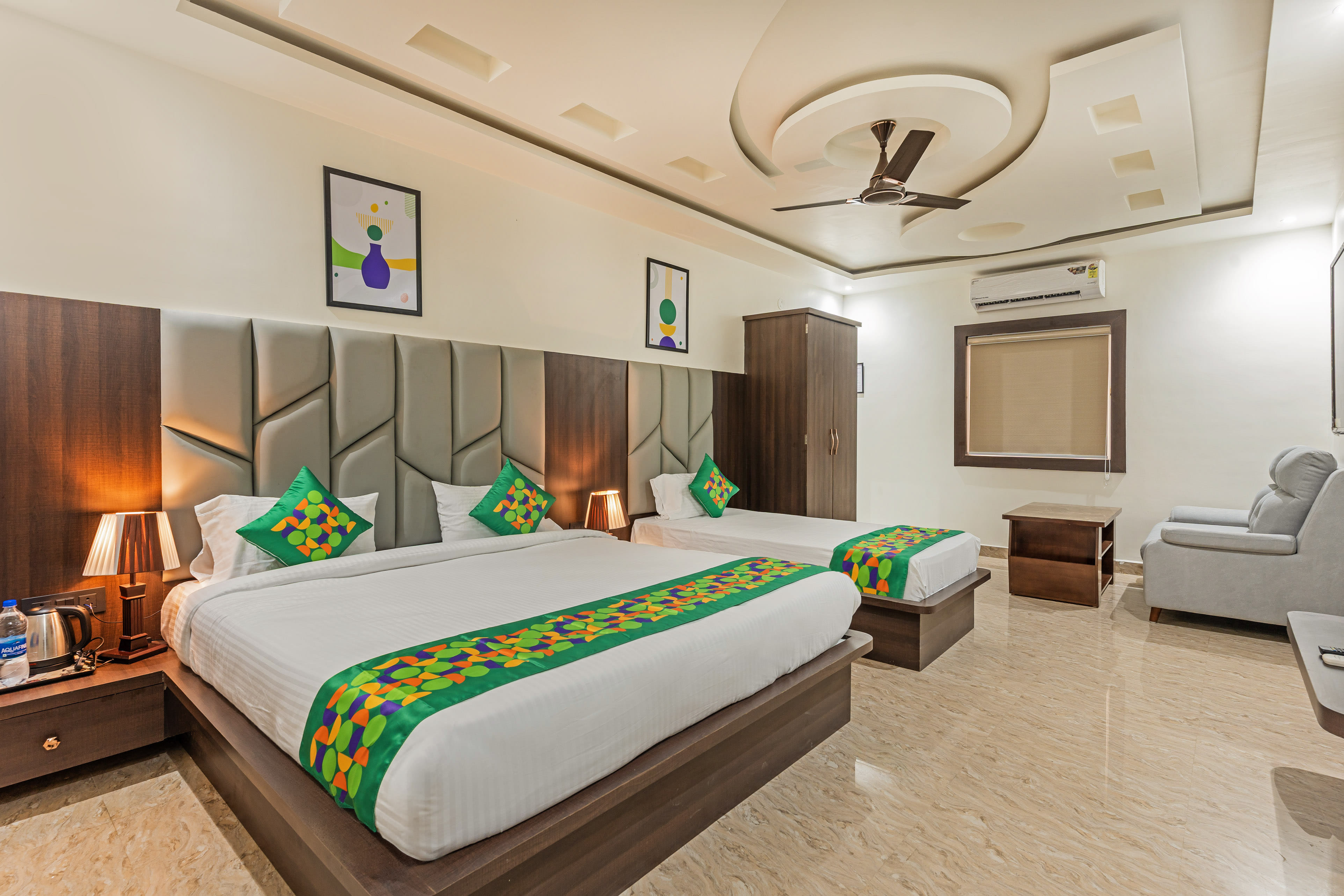 Premium room in Treebo Sloka Residency in undefined. 