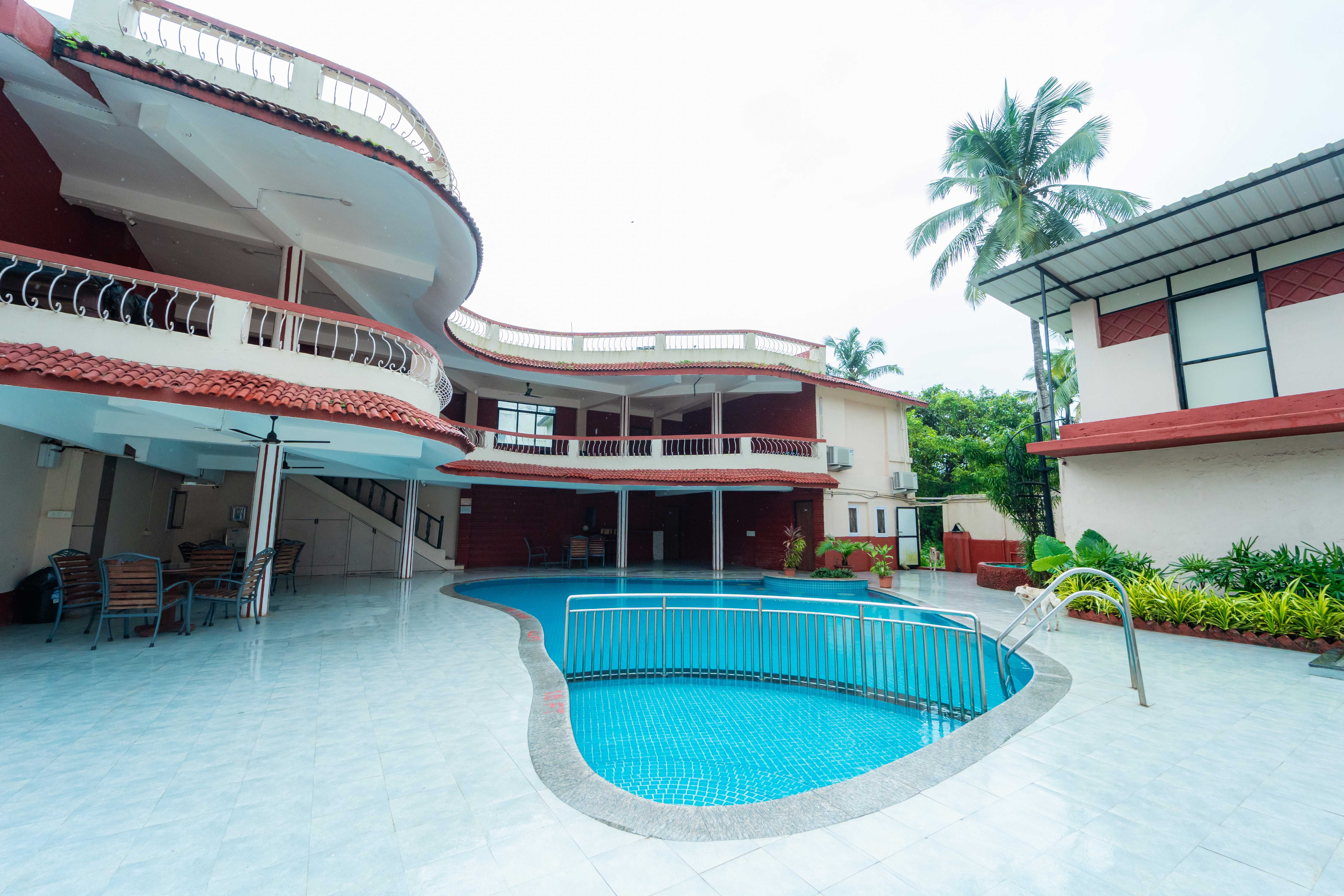 The Pool of Treebo Sunshine Beach Resort with Swimming Pool in undefined. 