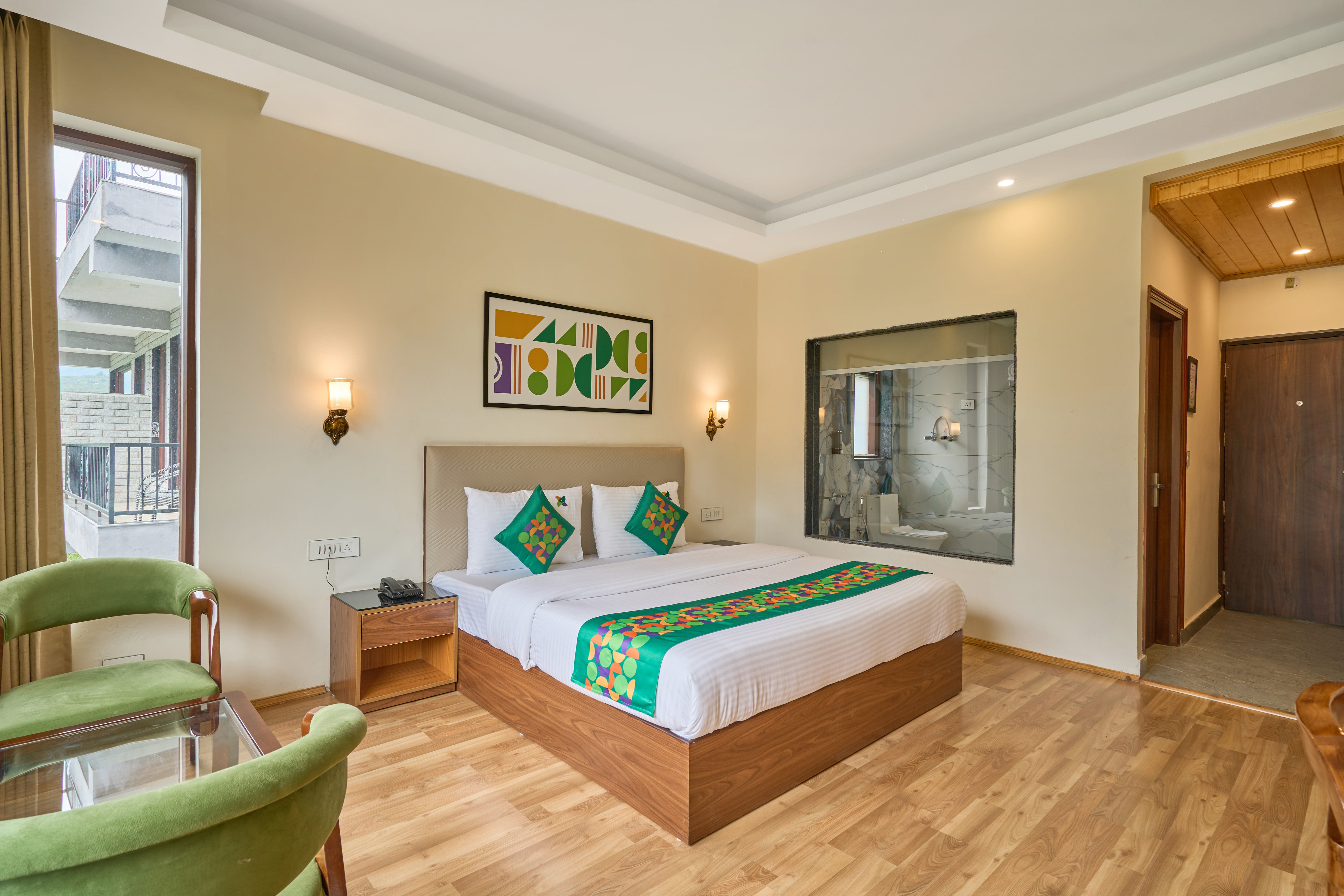 Premium room in Treebo Tapovan in undefined.