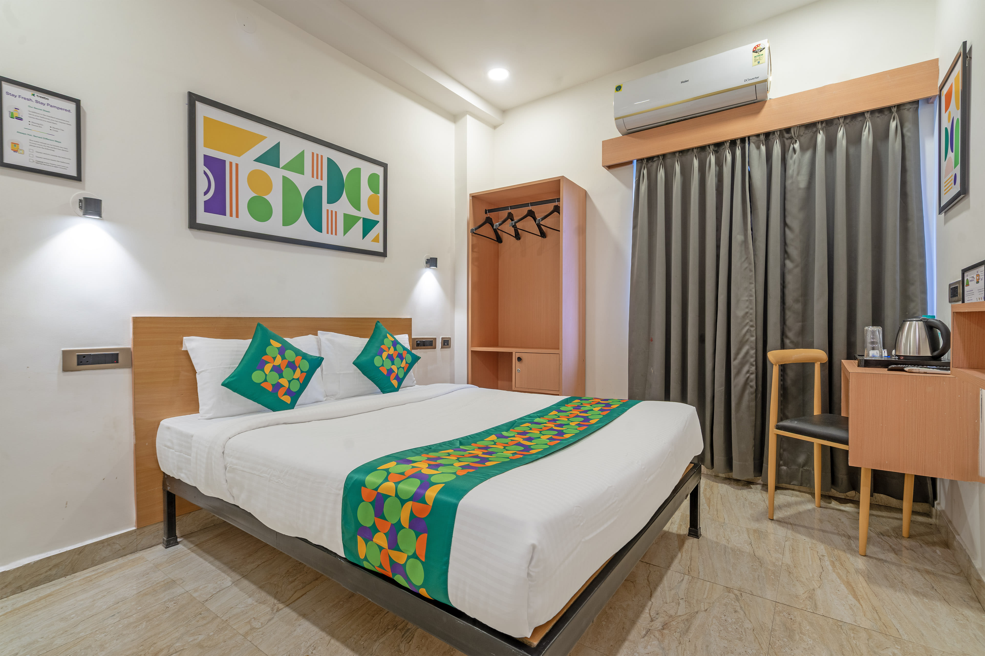 Standard room in Treebo The Trio, Karmanghat in undefined. 