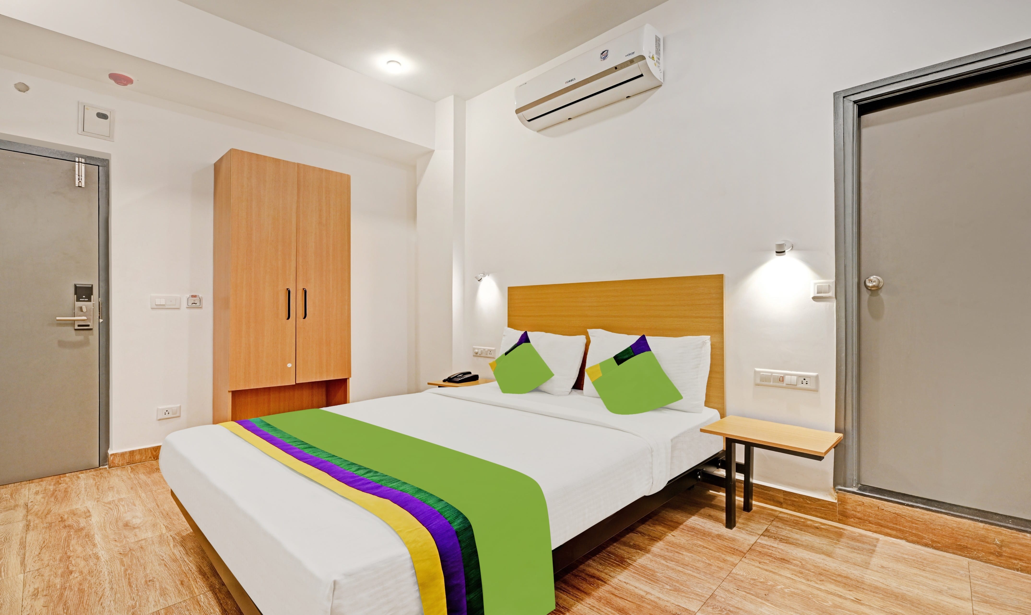 Standard room in De Alphabet Tirupati Churned in undefined. Relaxing beds