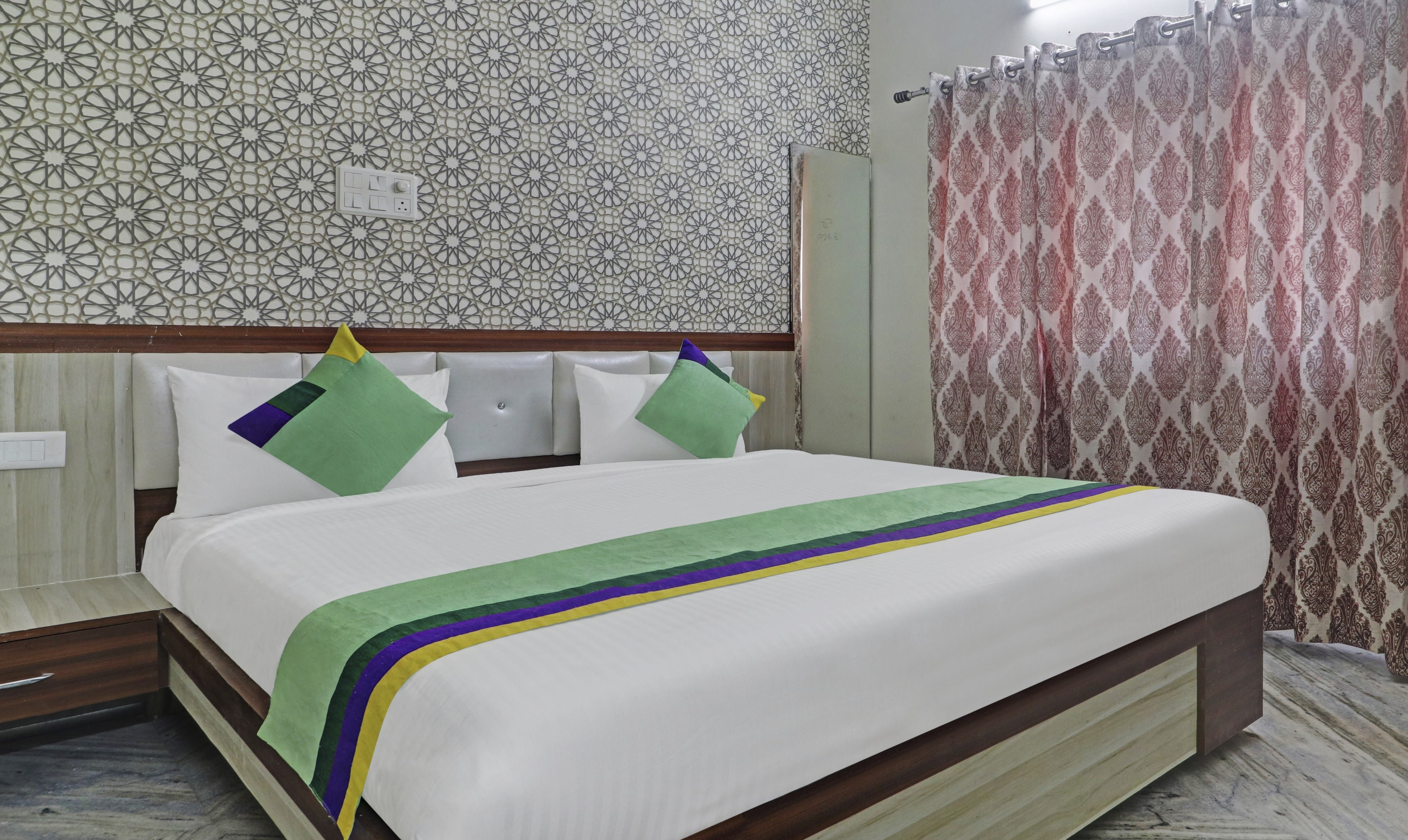 Standard room in Kruthika Residency Hitech City Churned in undefined. High-end aesthetics