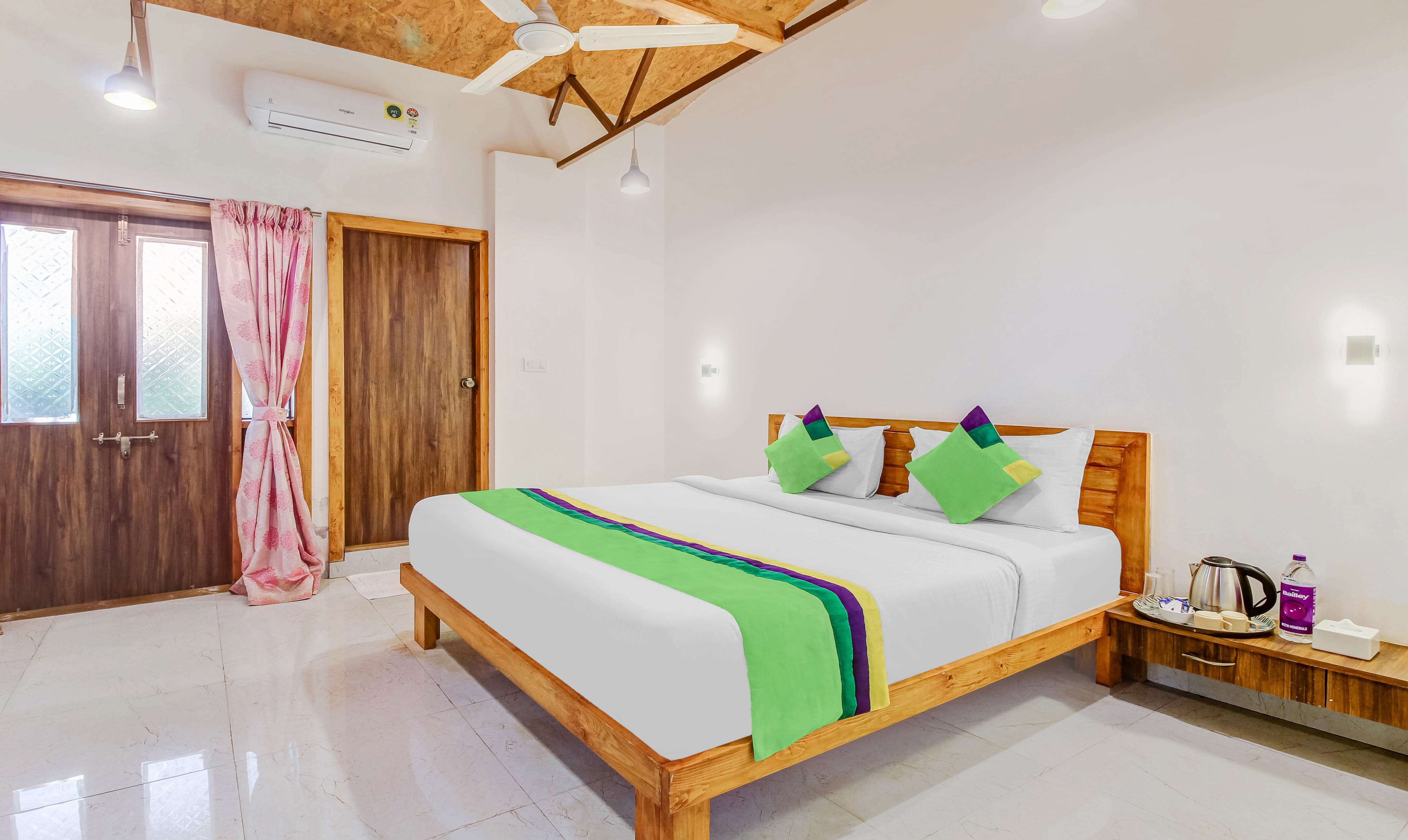 Deluxe room in Shivay Resort in undefined. Amenities aplenty