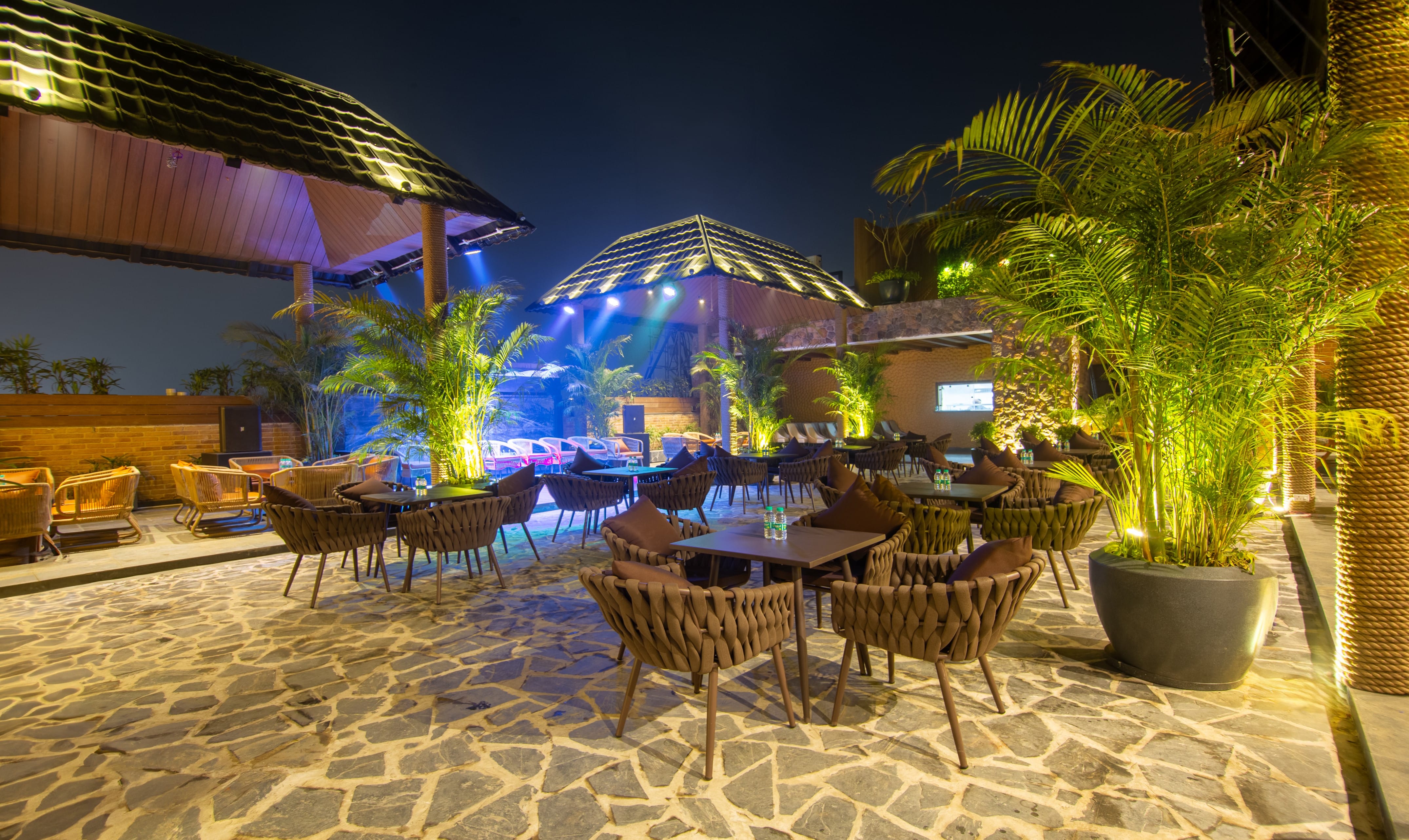 The Roof Top Cafe of Karlton Inn - Churned in undefined. 