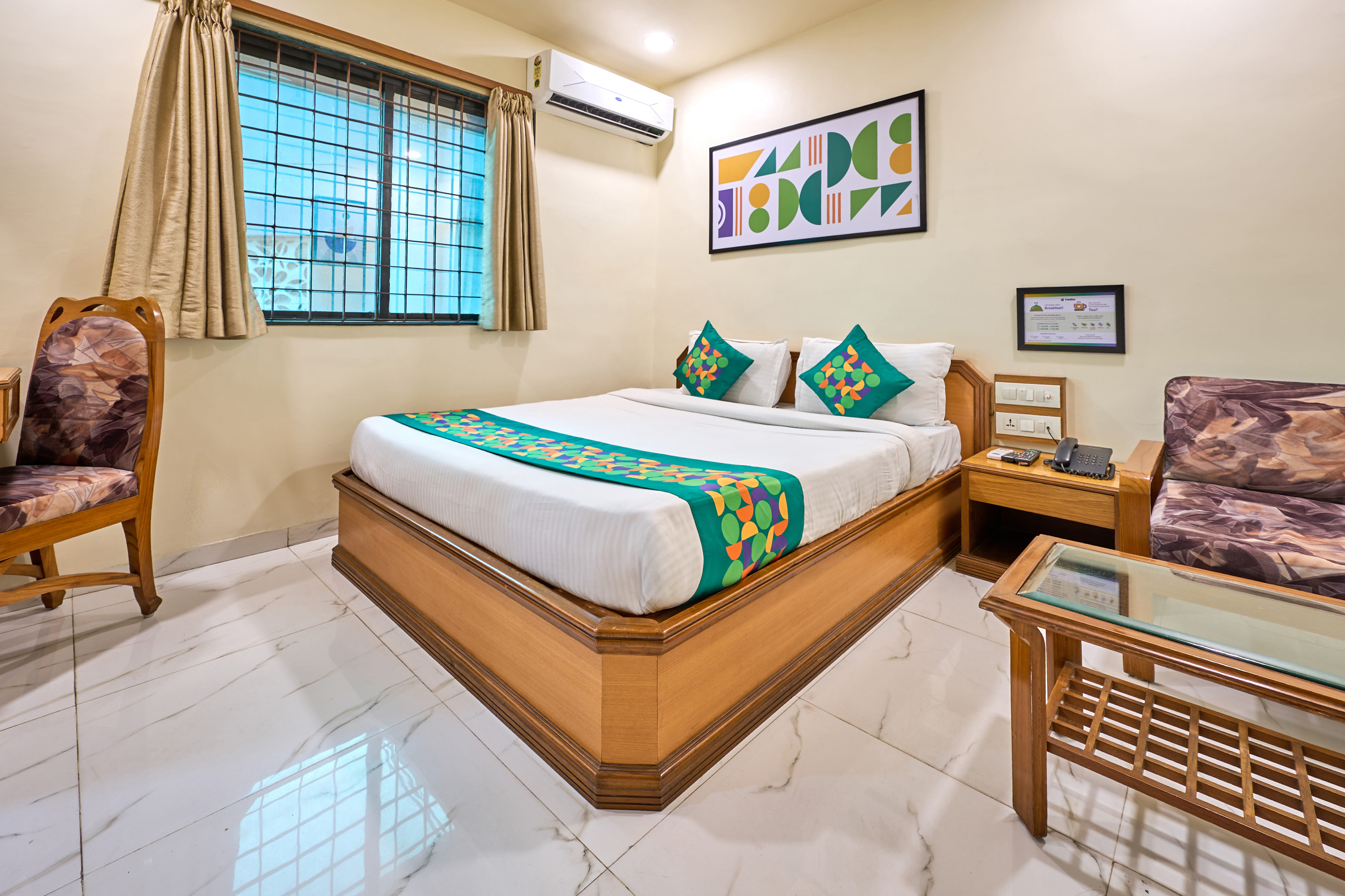 Standard room in Treebo Vice President in undefined. 