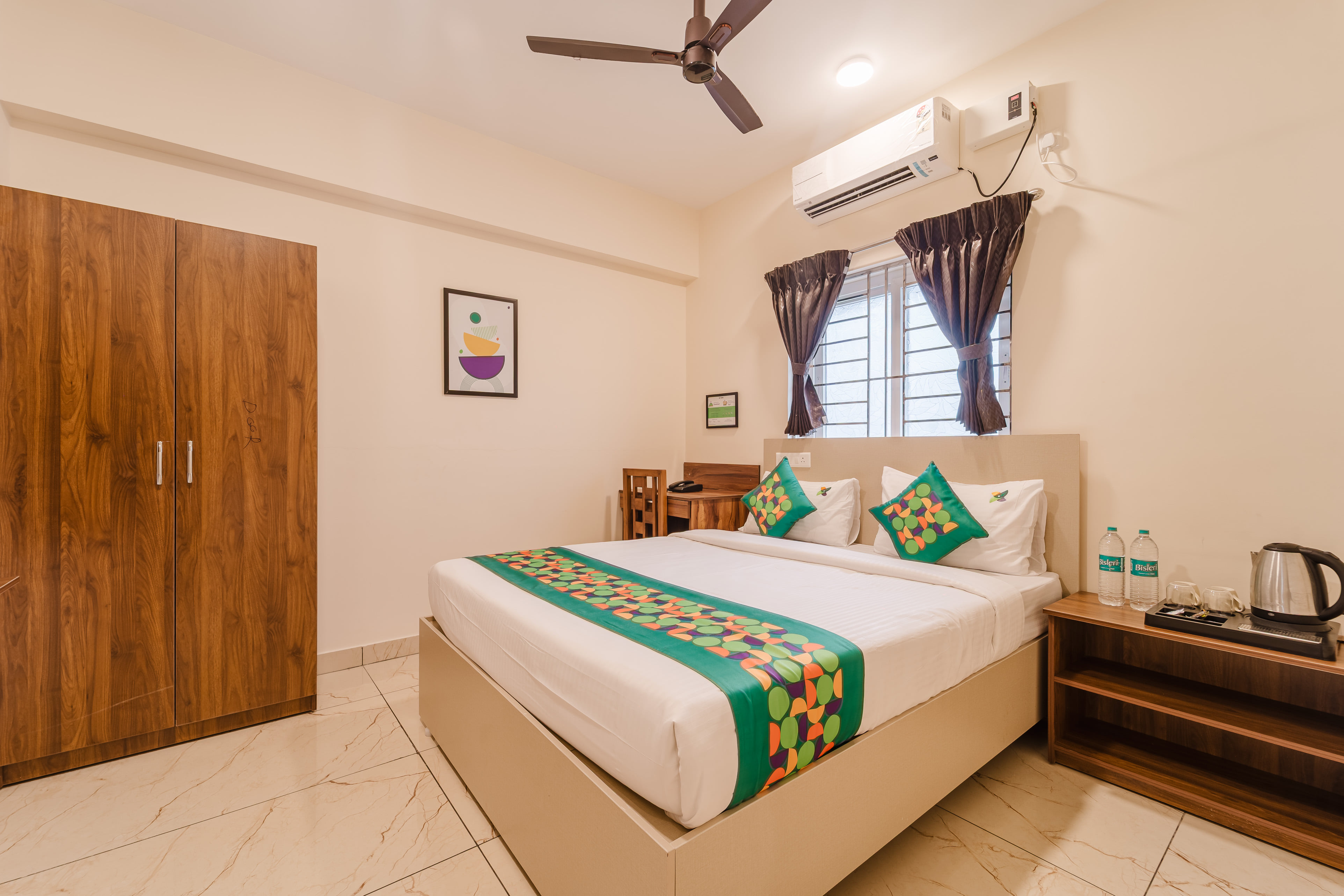 Standard room in Treebo Virksham Thulir GN Mills Near Mettupalayam Road in undefined.