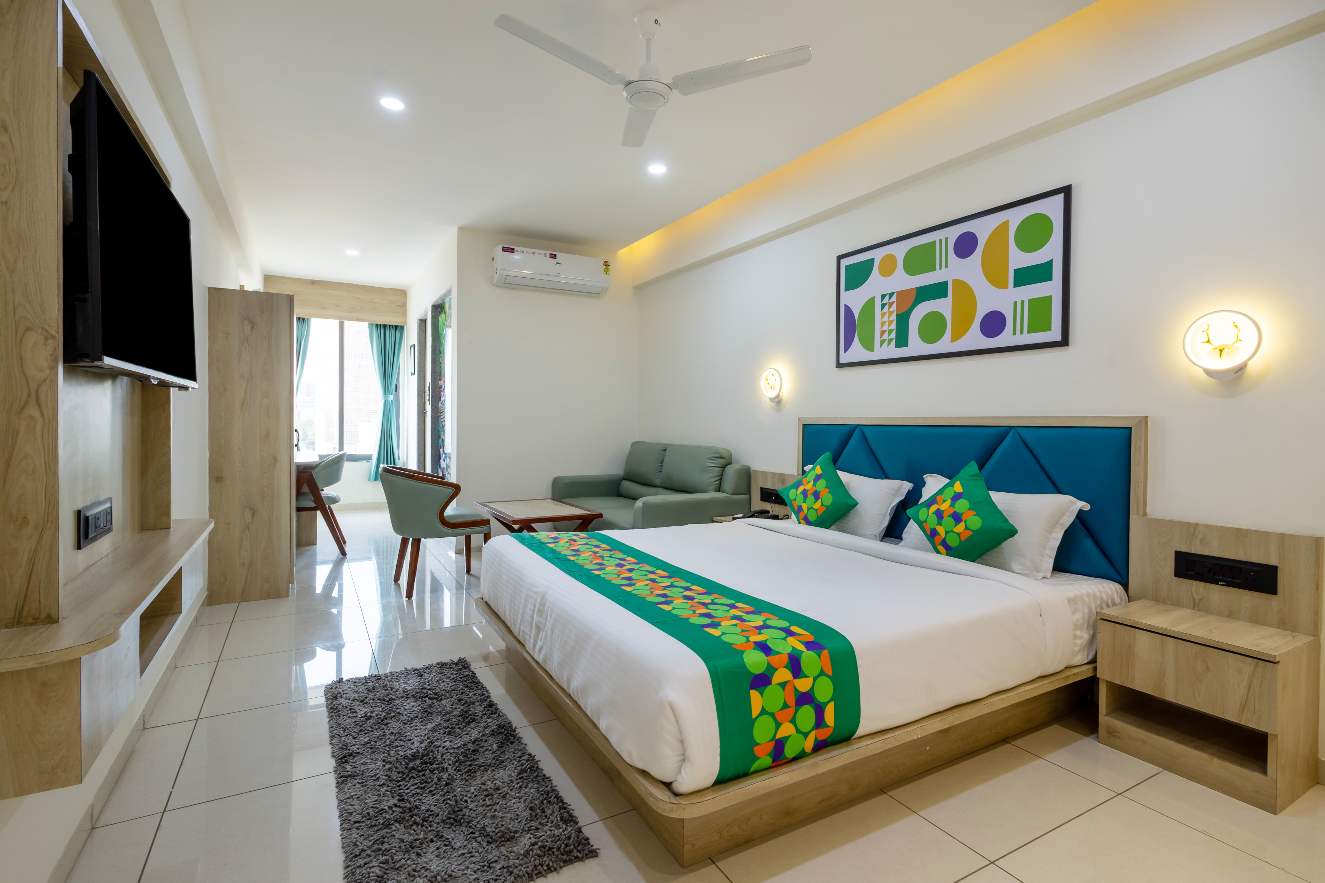 Standard room in Treebo Welcome Stay in undefined. 