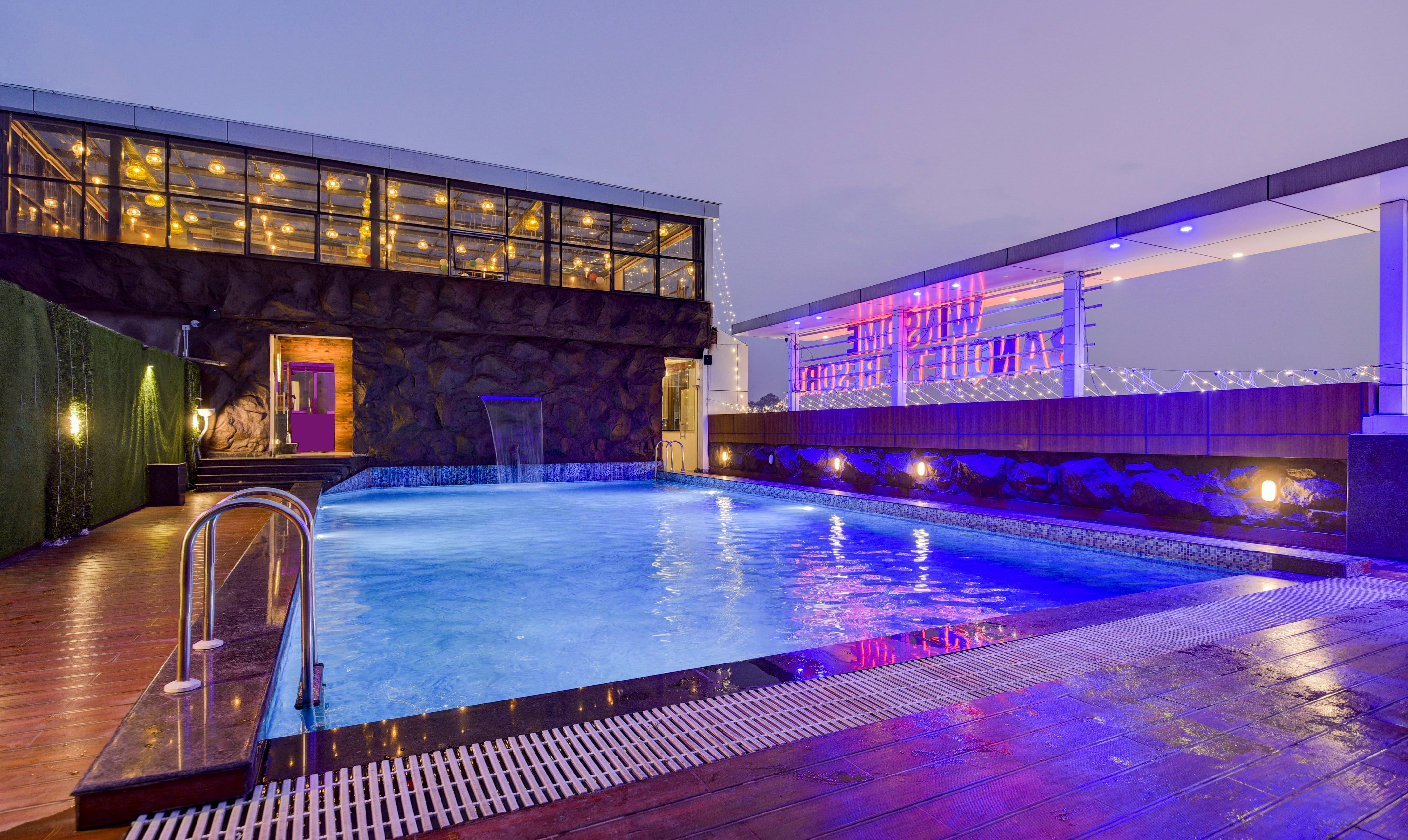 The Pool of Treebo Winsome Resort with Swimming Pool in undefined. 