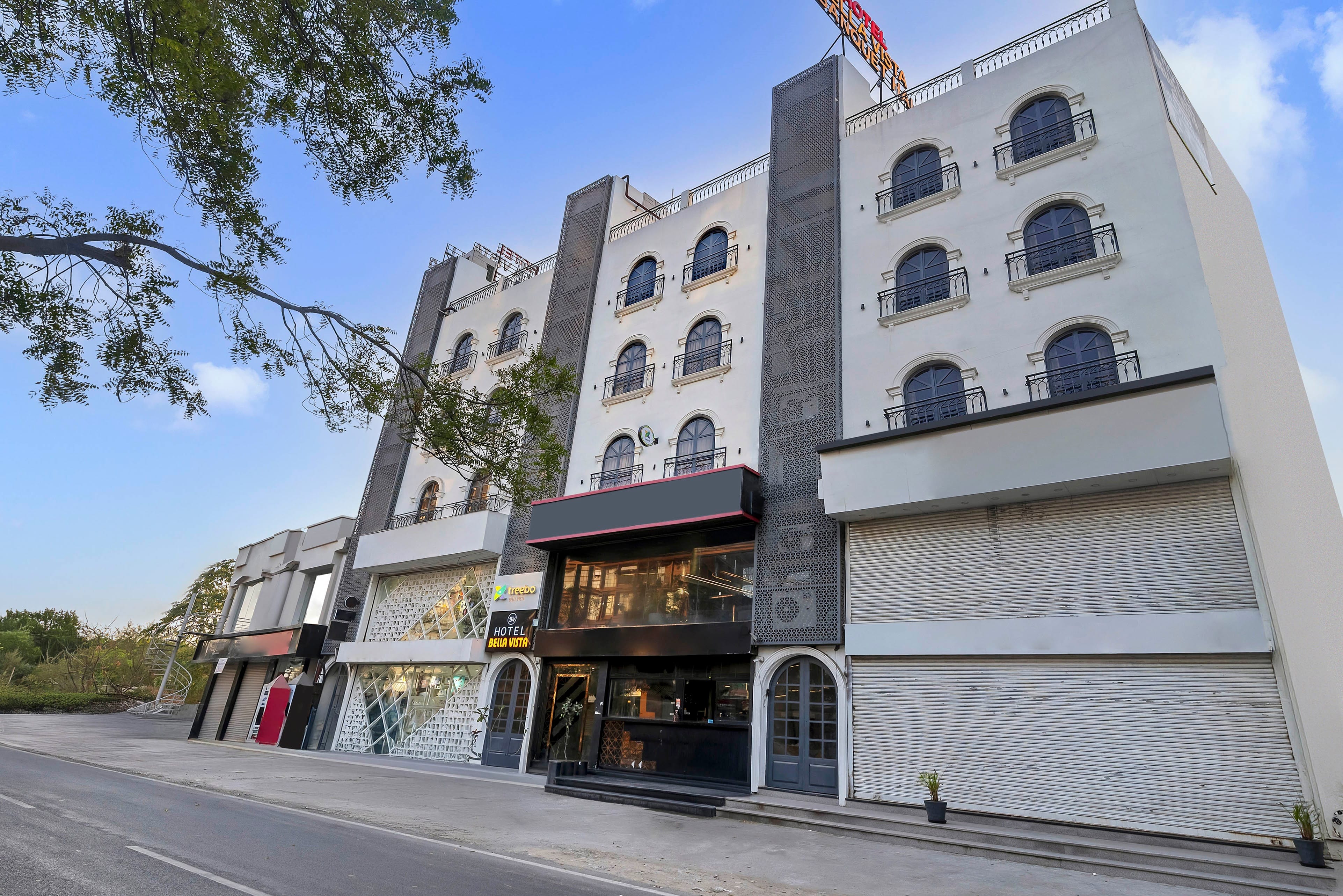 The facade of Treebo Bella Vista by Kaushalya Hospitality in undefined. 